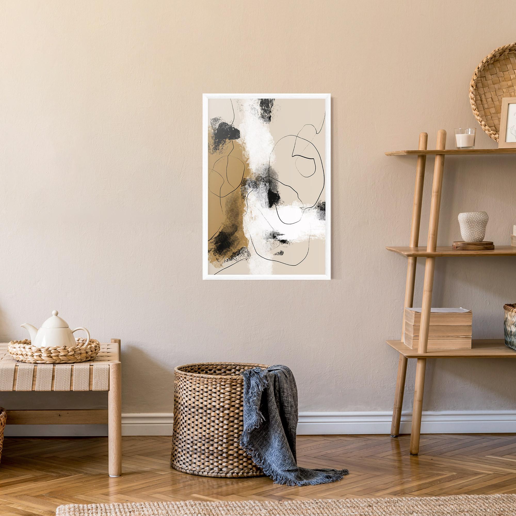 Poster Înrămat Unique Acrylic Paintings mockup 9