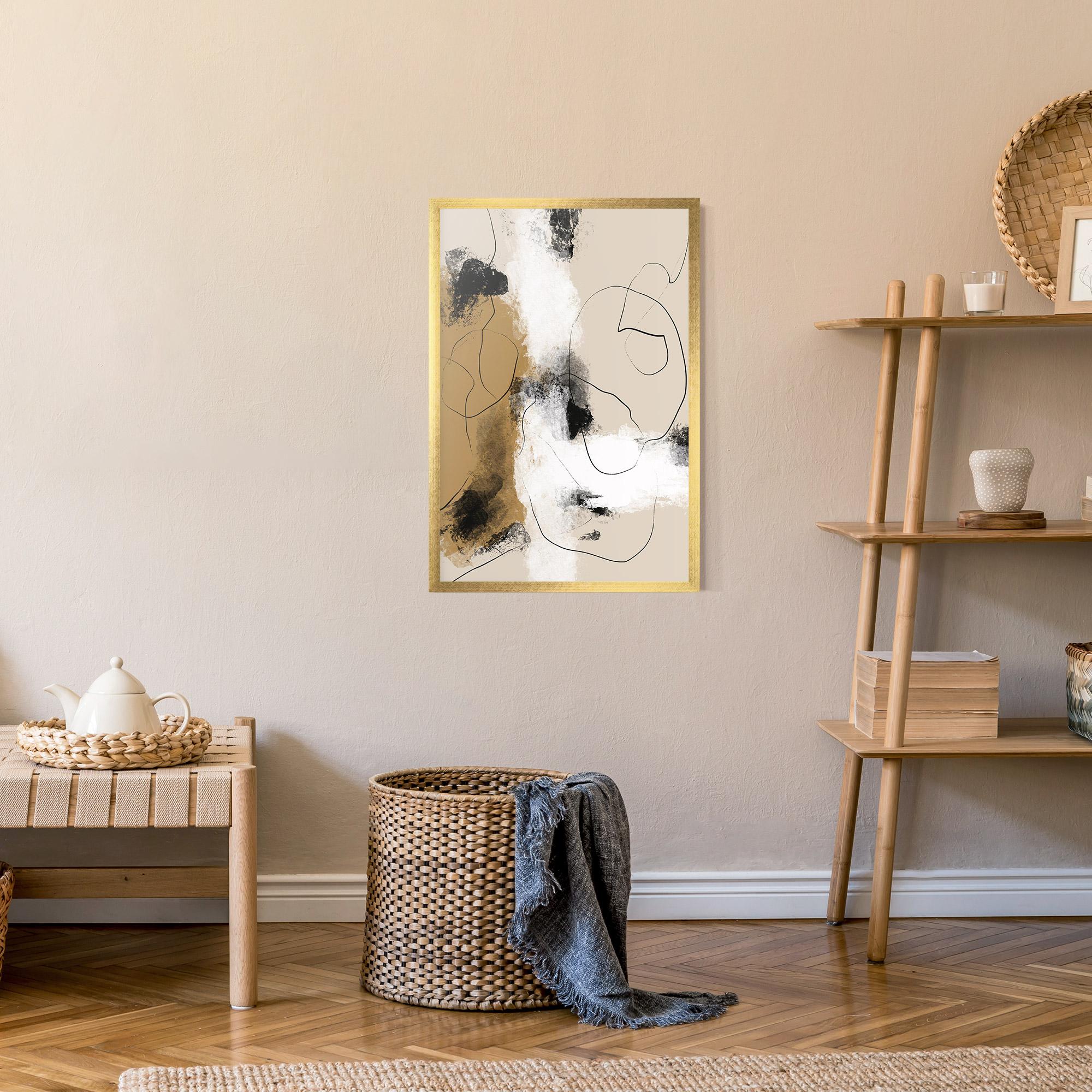 Poster Înrămat Unique Acrylic Paintings mockup 9