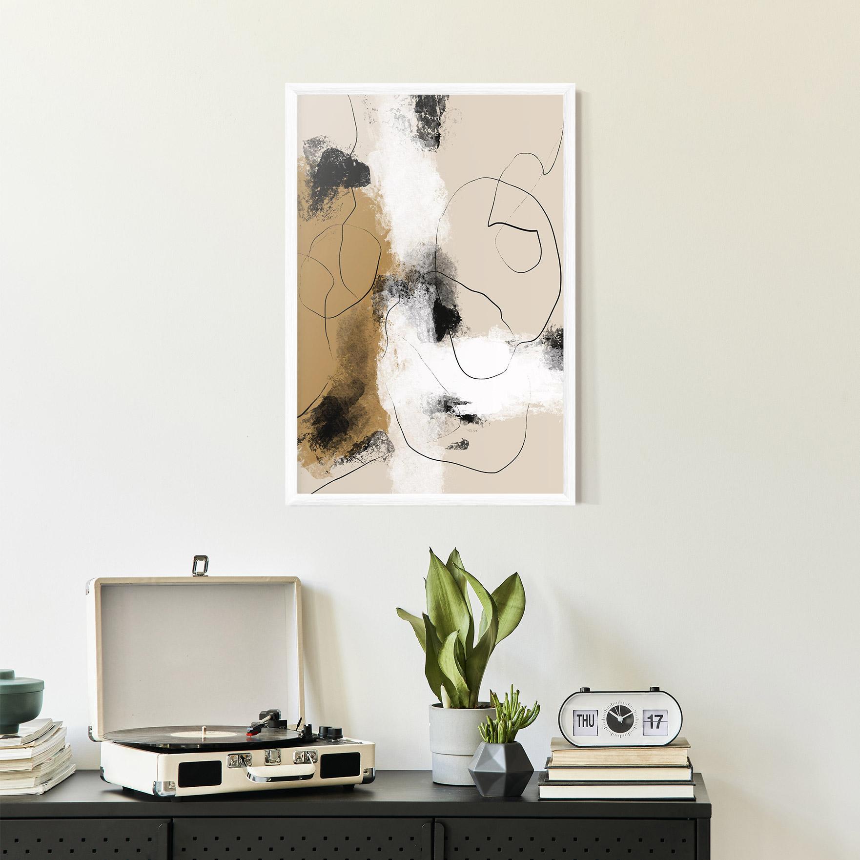 Poster Înrămat Unique Acrylic Paintings mockup 2