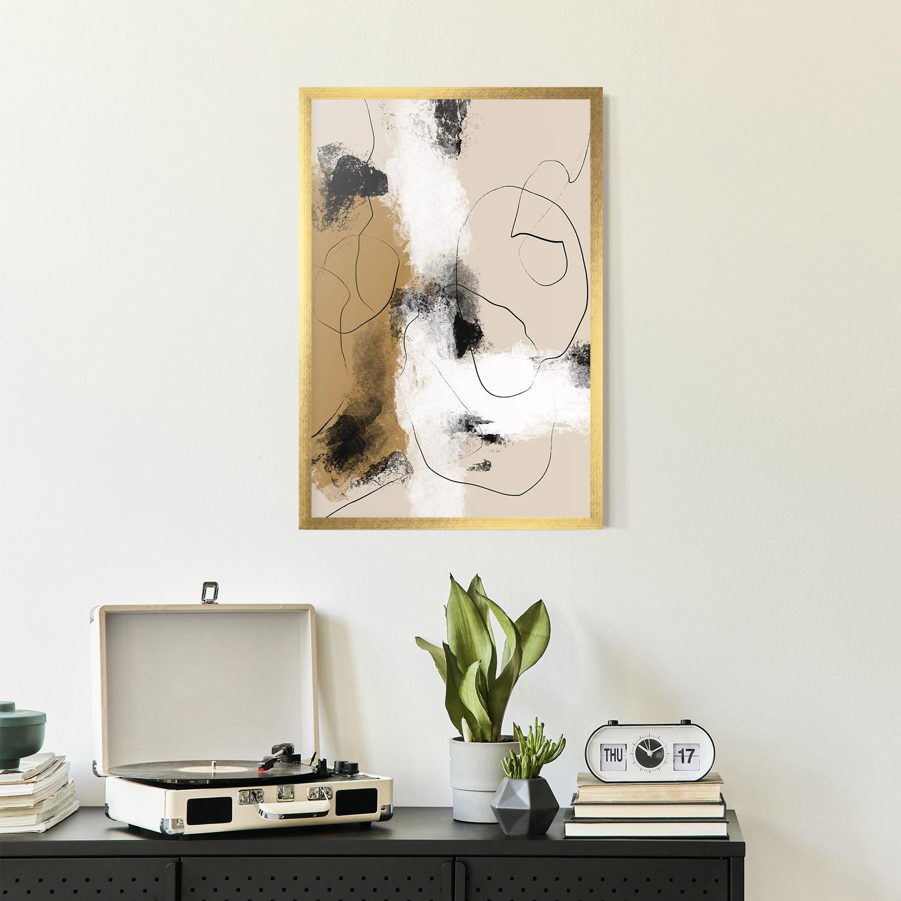 Poster Înrămat Unique Acrylic Paintings mockup 2