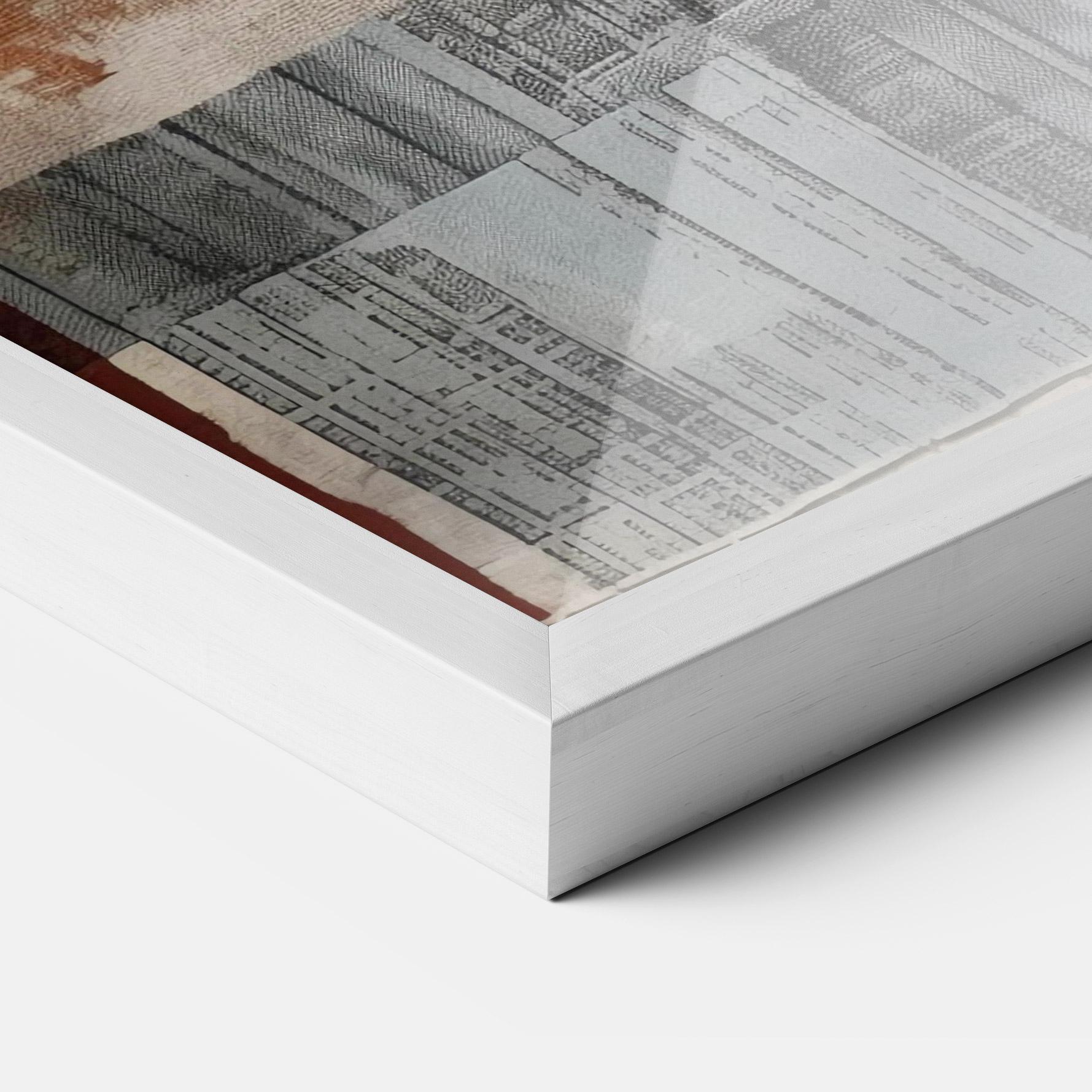 Poster Înrămat Abstract Painting mockup 3