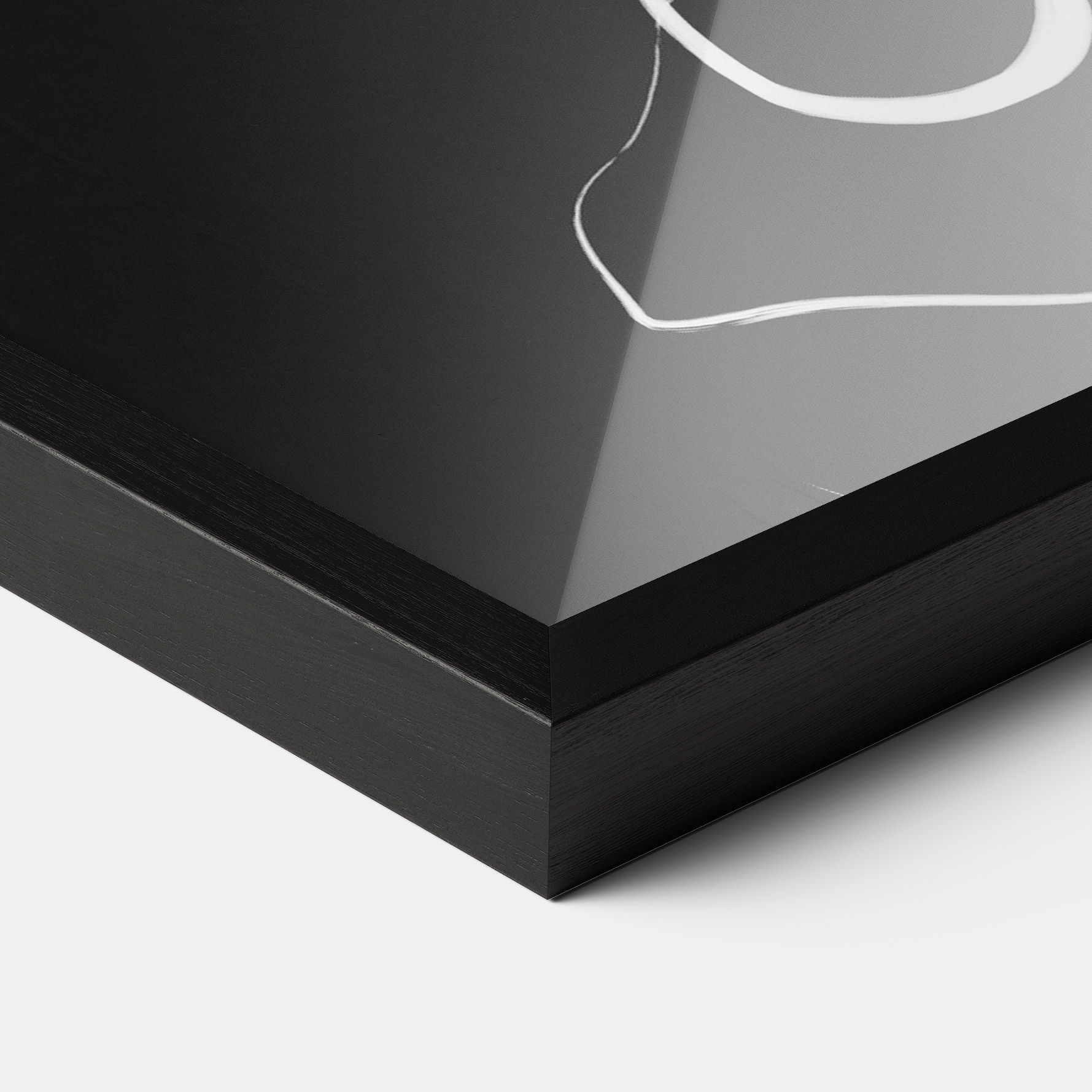 Black Brushstrokes mockup 3