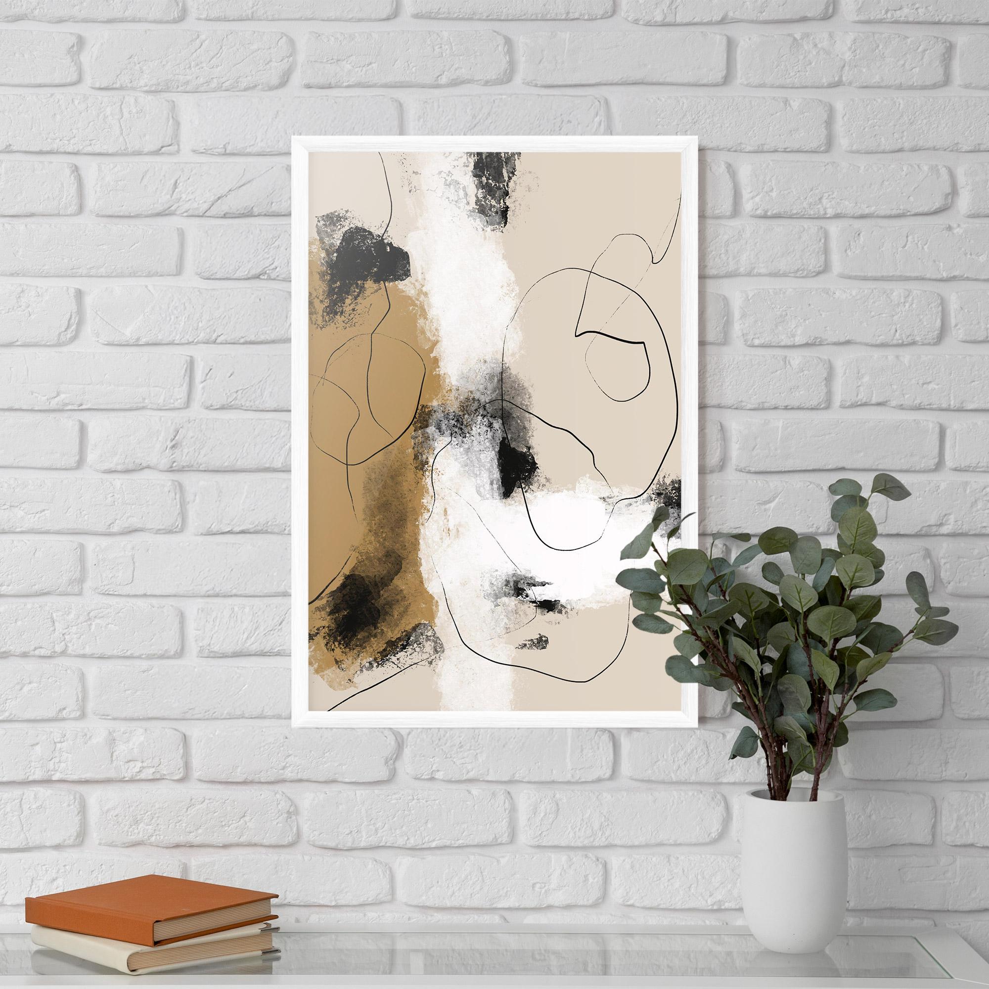 Poster Înrămat Unique Acrylic Paintings mockup 5