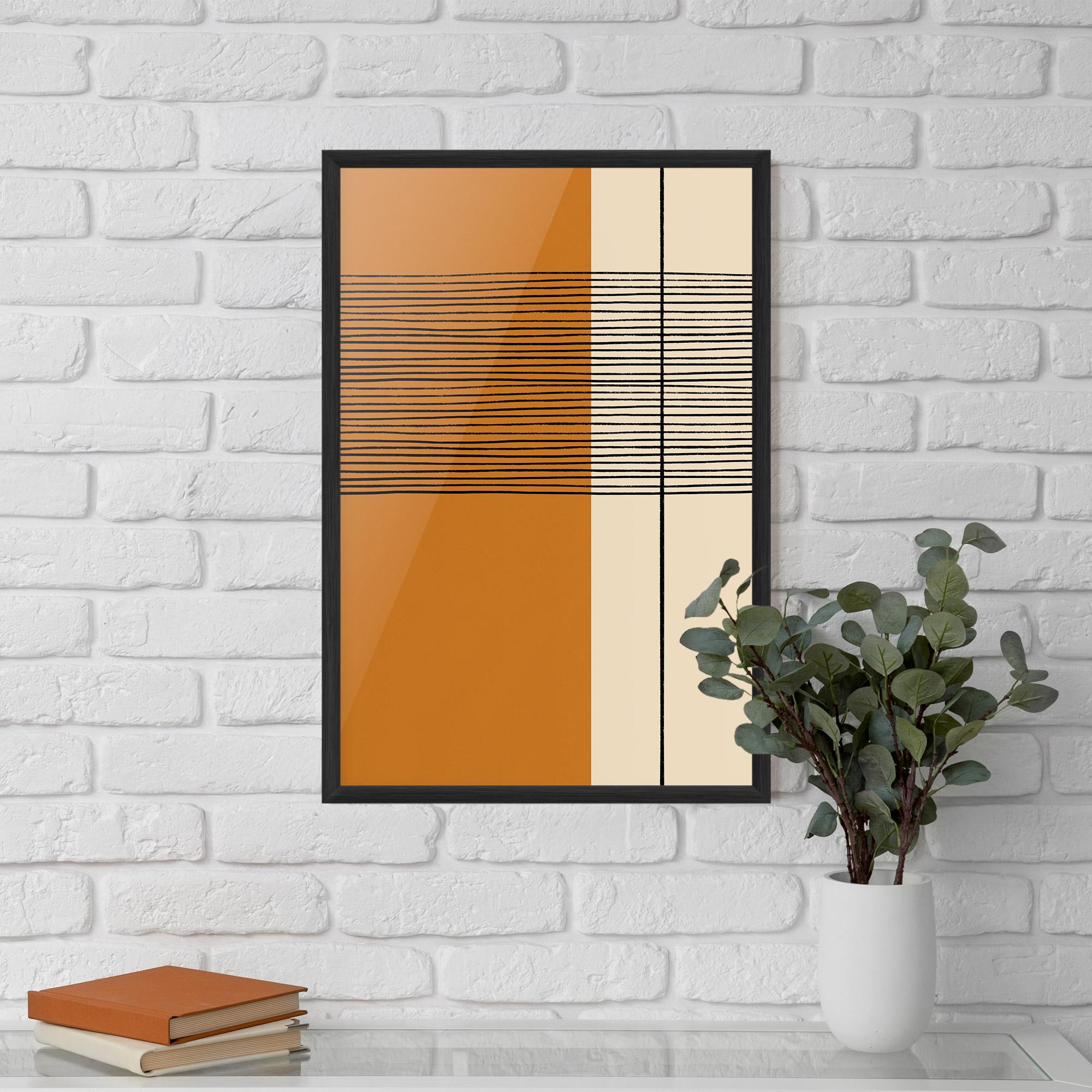 Poster Înrămat Scandinavian Painting mockup 5