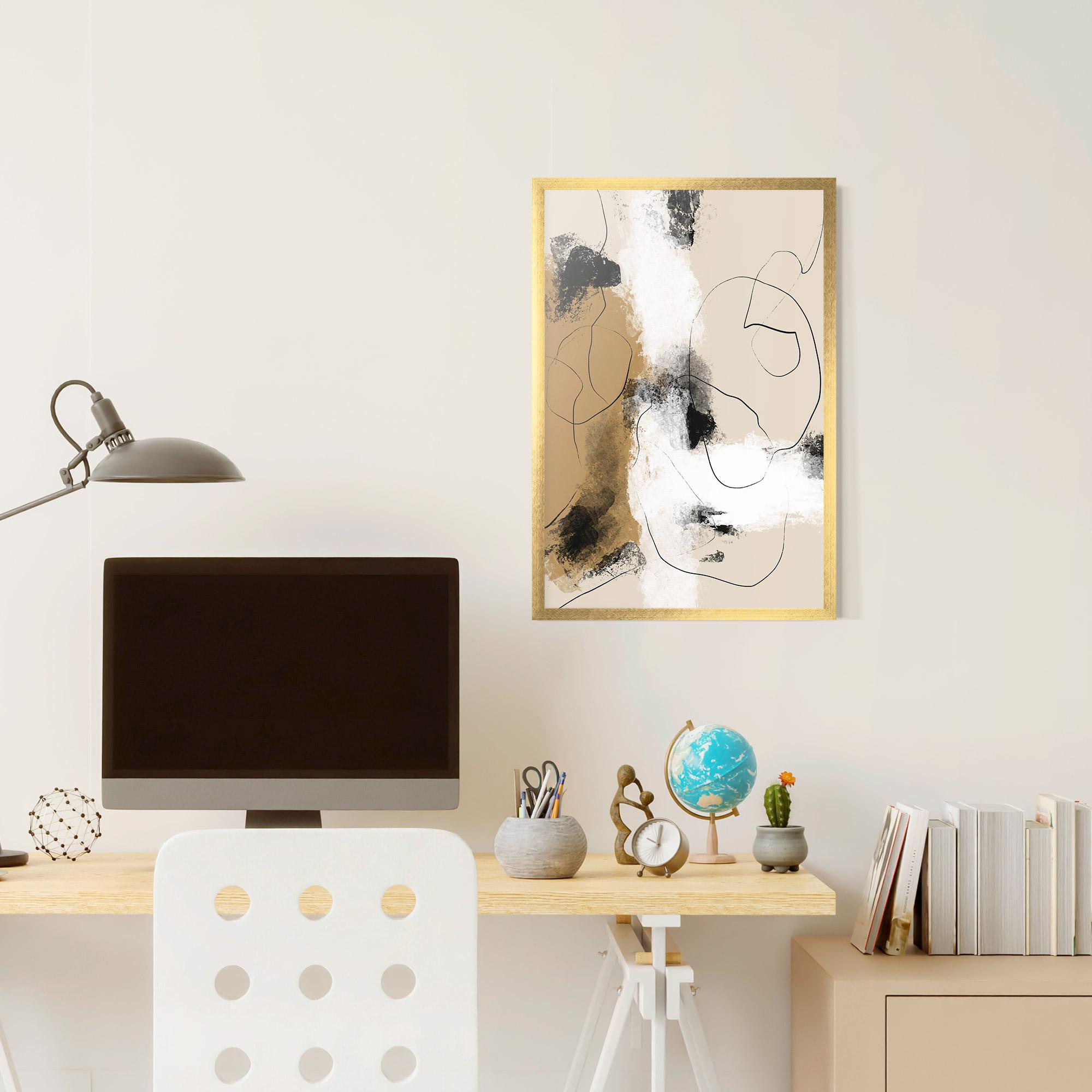 Poster Înrămat Unique Acrylic Paintings mockup 6