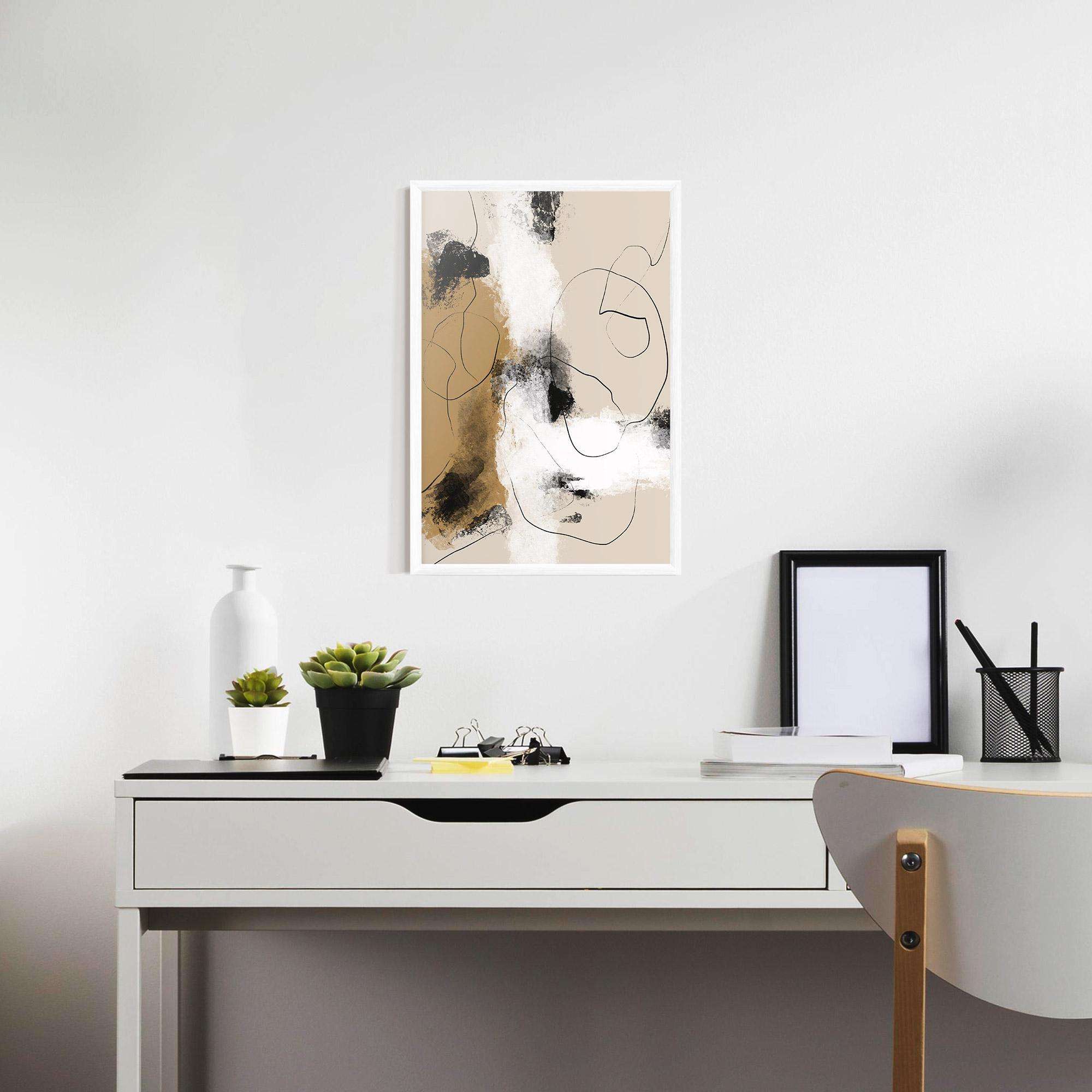 Poster Înrămat Unique Acrylic Paintings mockup 7