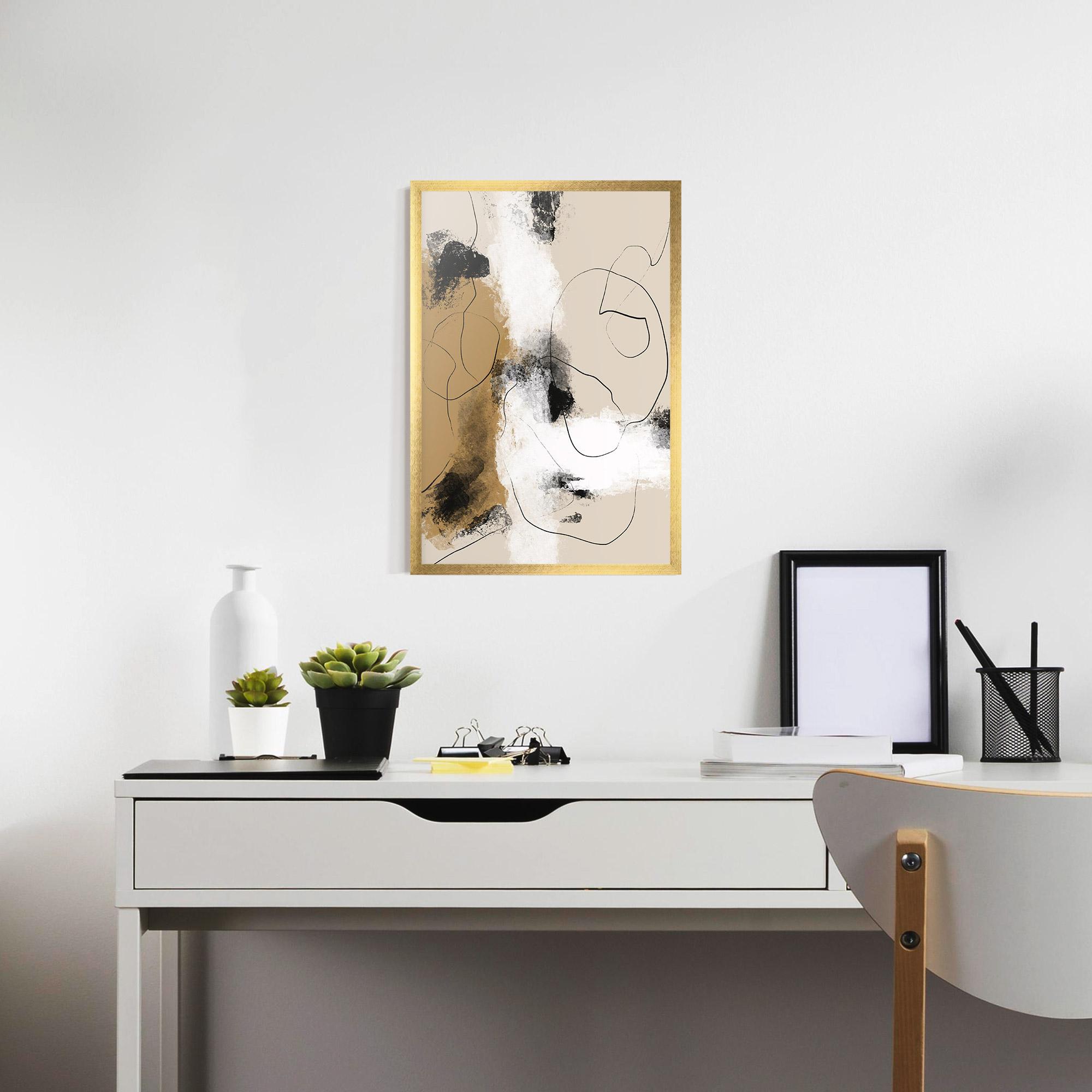 Poster Înrămat Unique Acrylic Paintings mockup 7