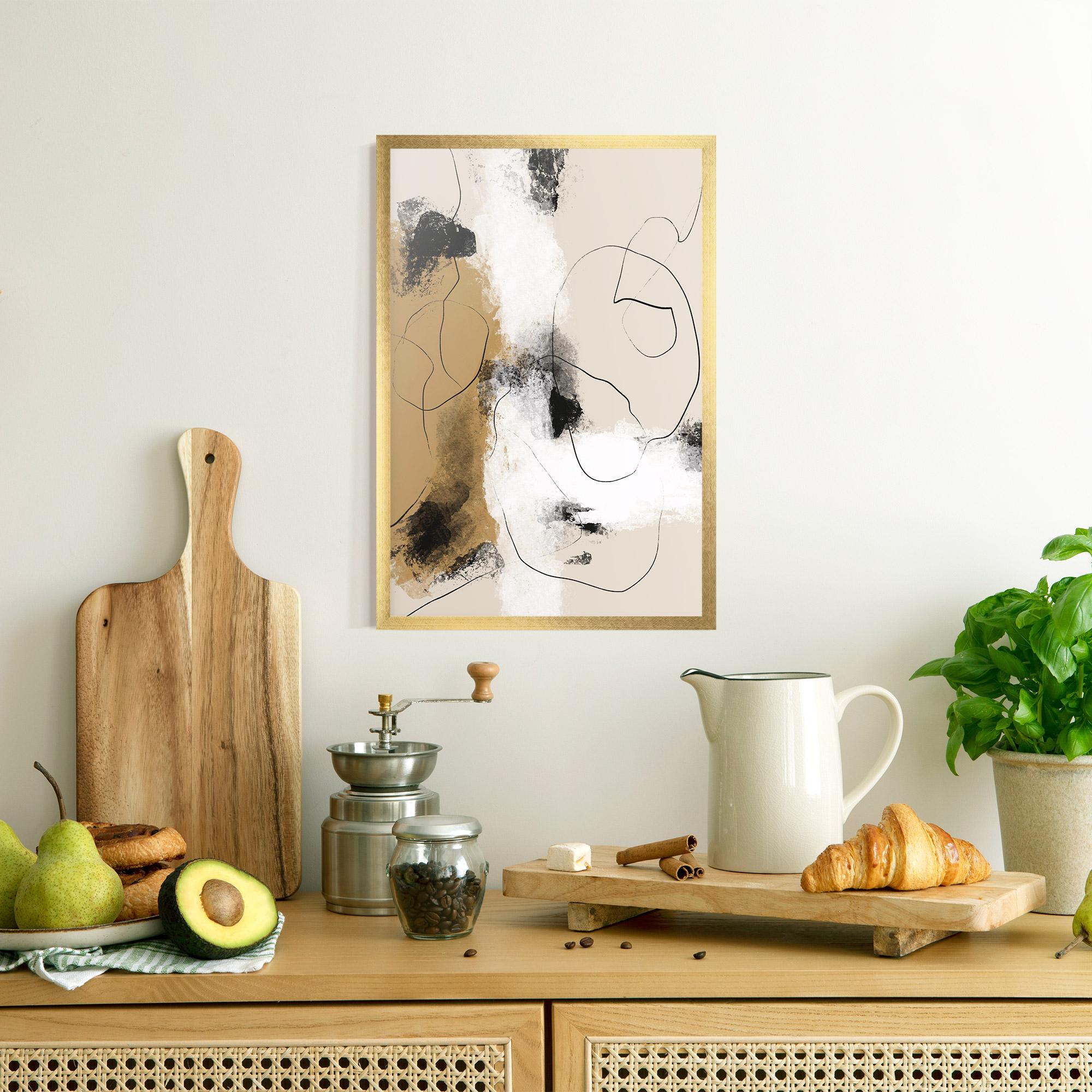 Poster Înrămat Unique Acrylic Paintings mockup 8