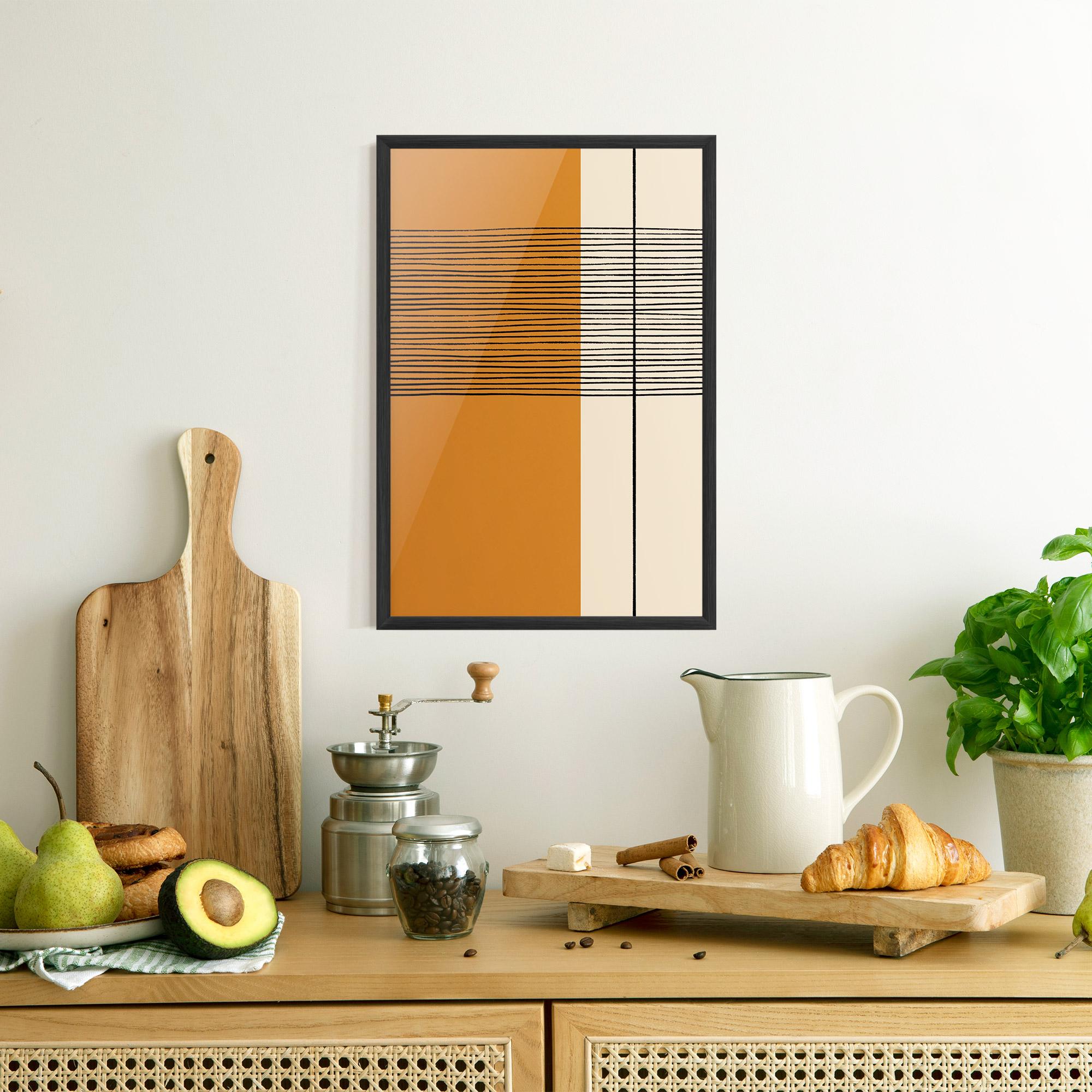 Poster Înrămat Scandinavian Painting mockup 8