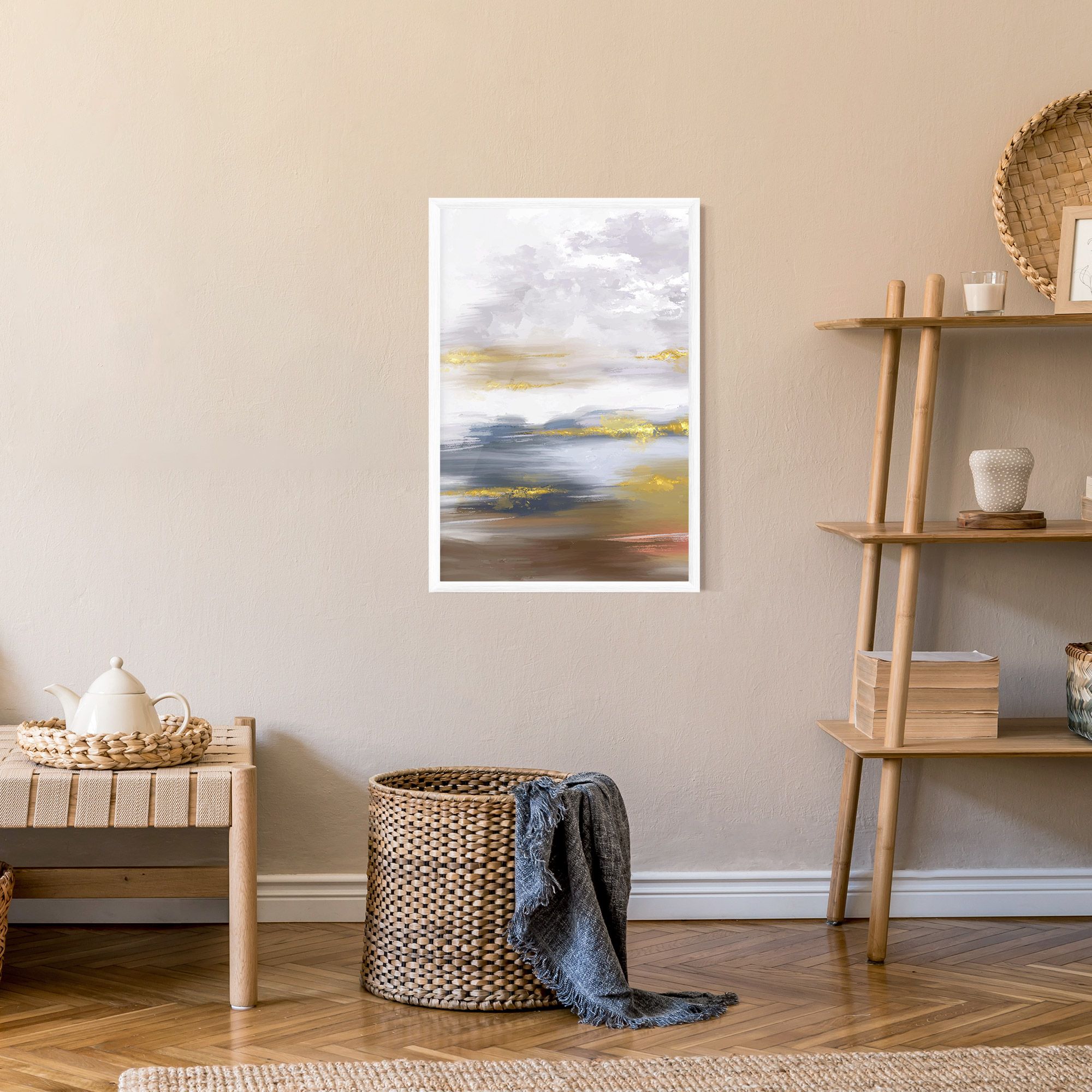 Messy Gold Art mockup 9