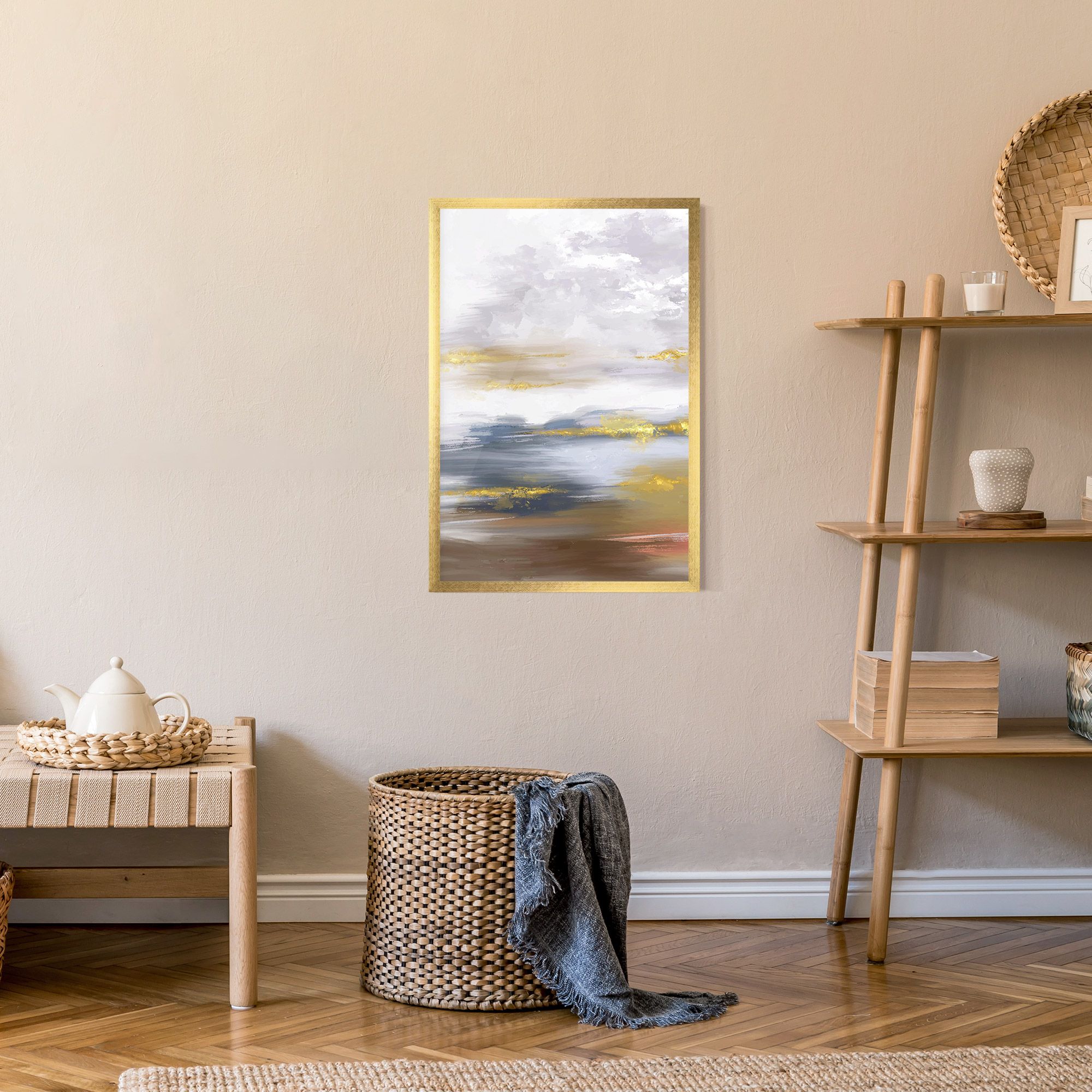 Messy Gold Art mockup 9