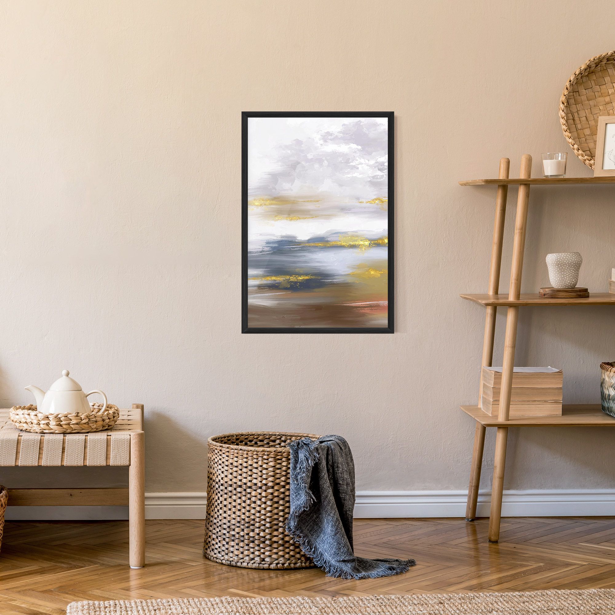 Messy Gold Art mockup 9