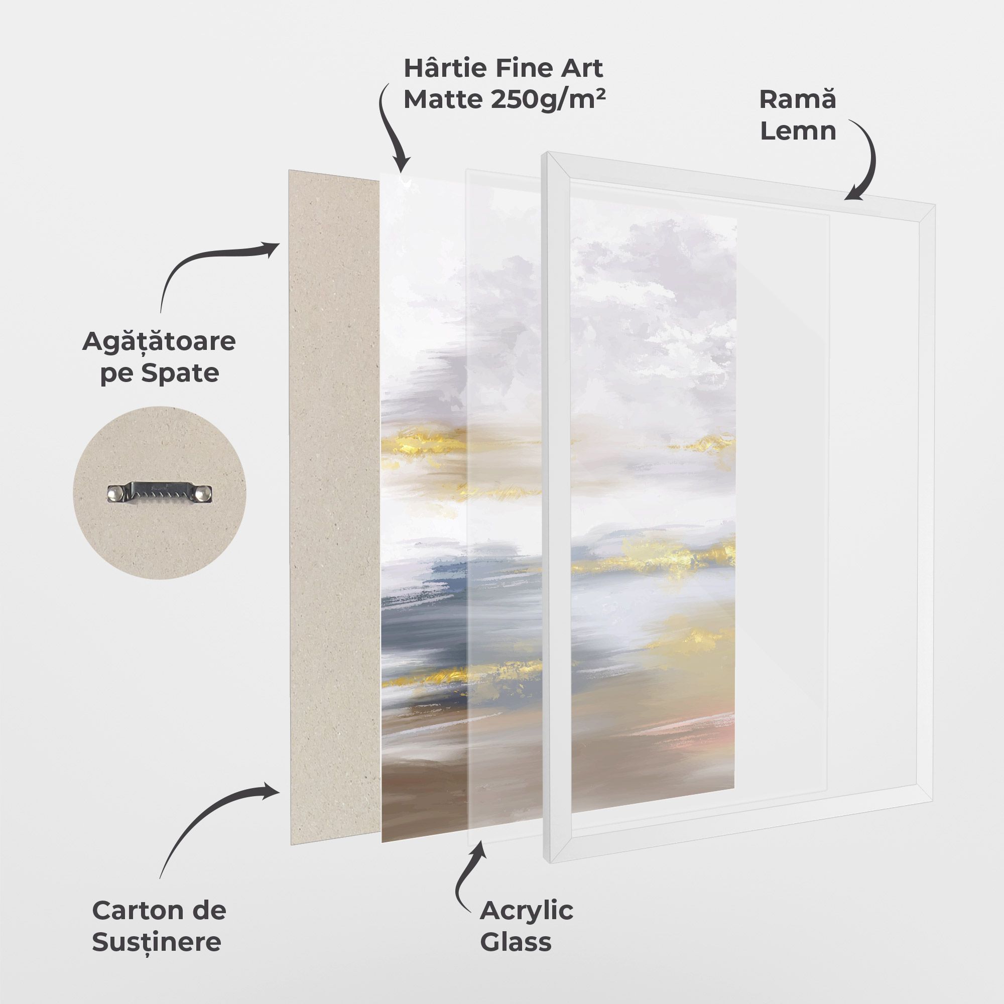 Messy Gold Art mockup 1