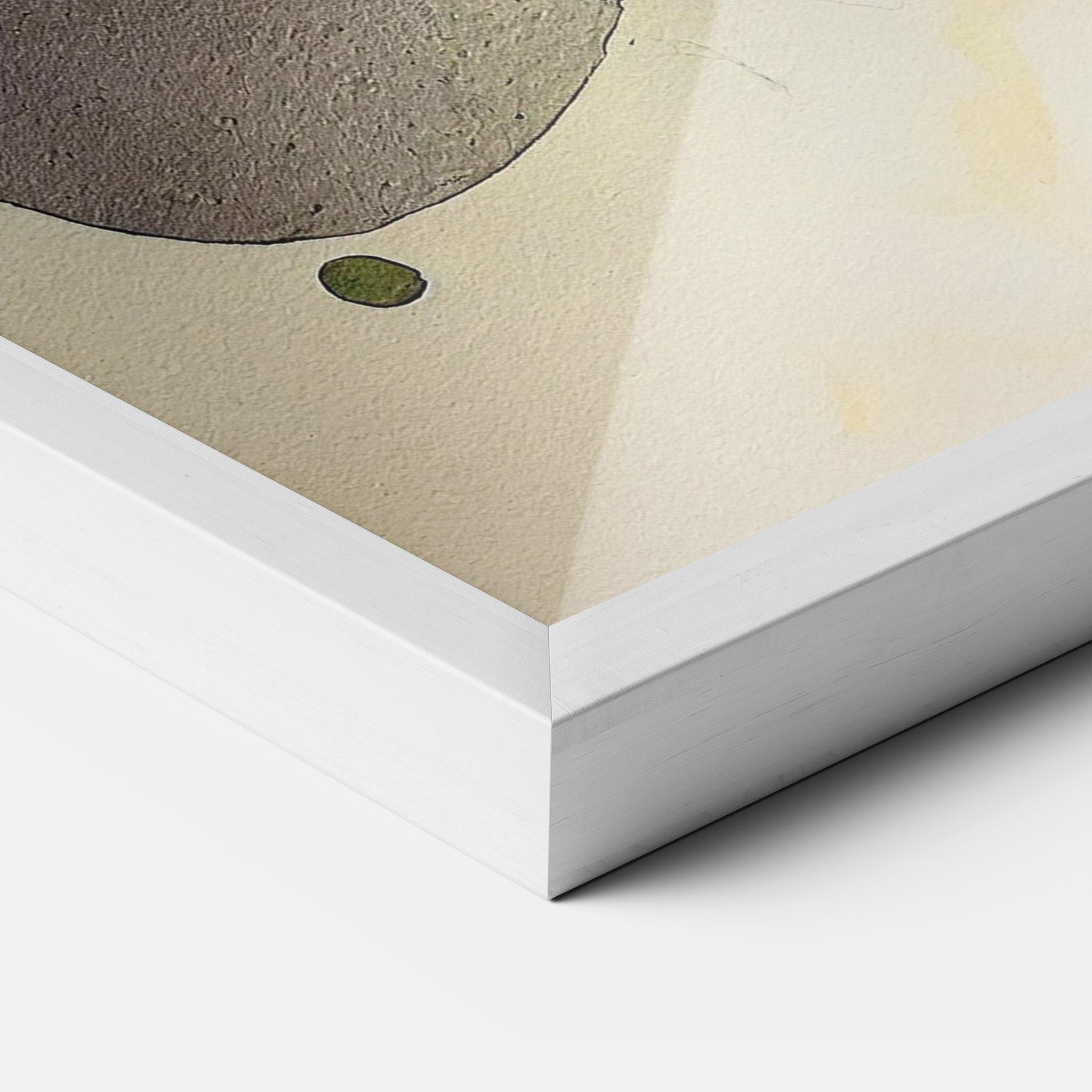 Poster Înrămat Abstract Lemons mockup 3