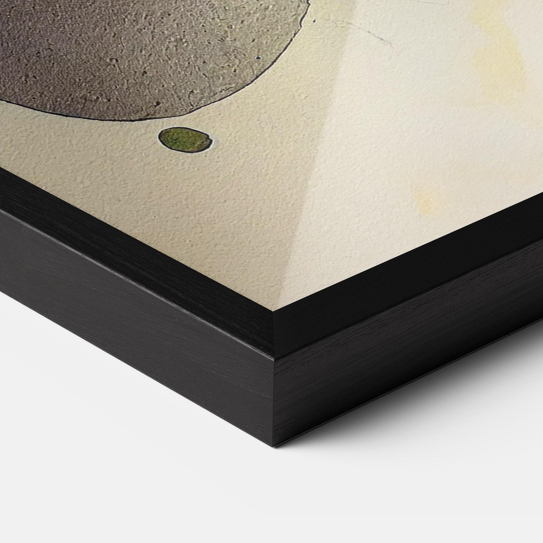 Poster Înrămat Abstract Lemons mockup 3