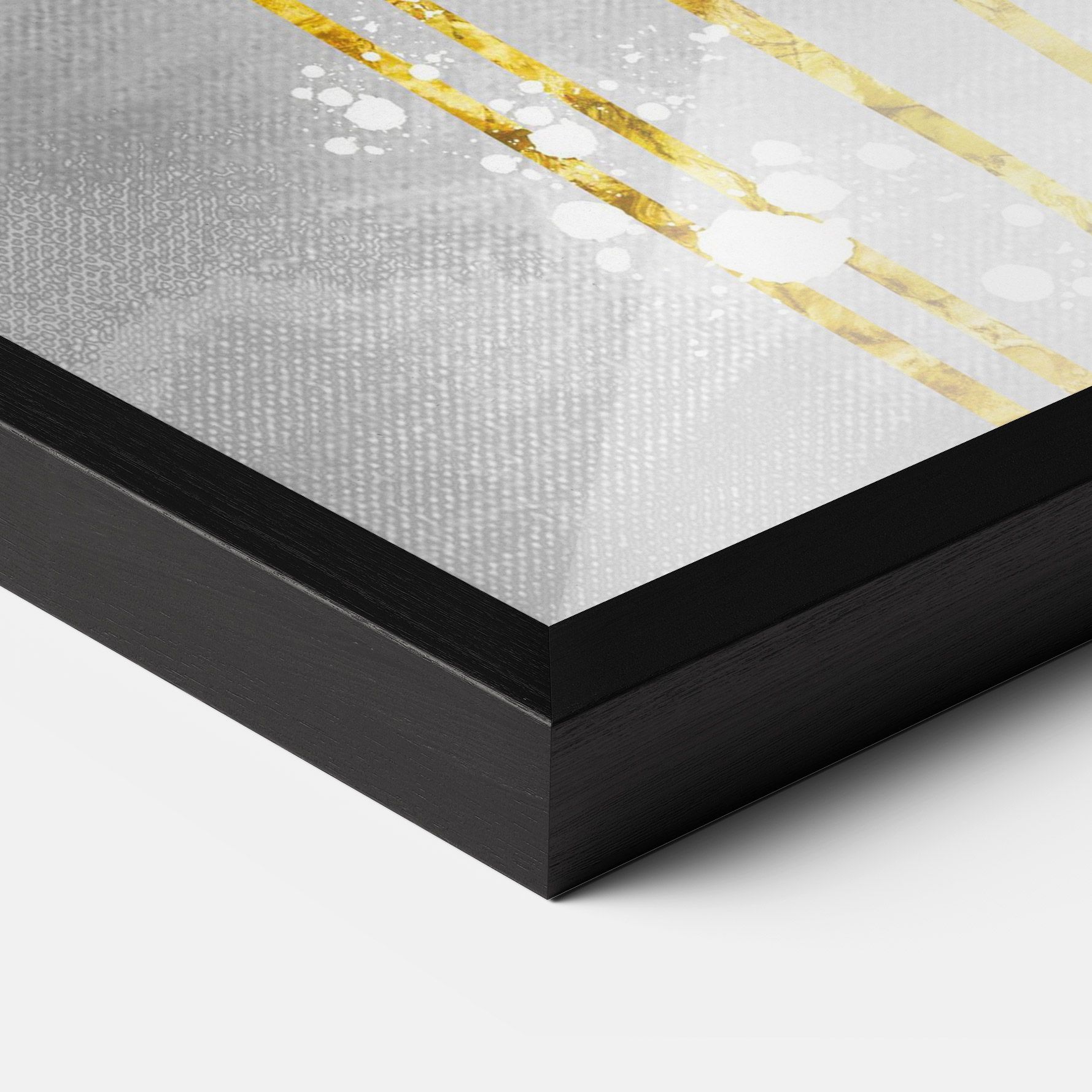 Gold Moon And Birds mockup 3