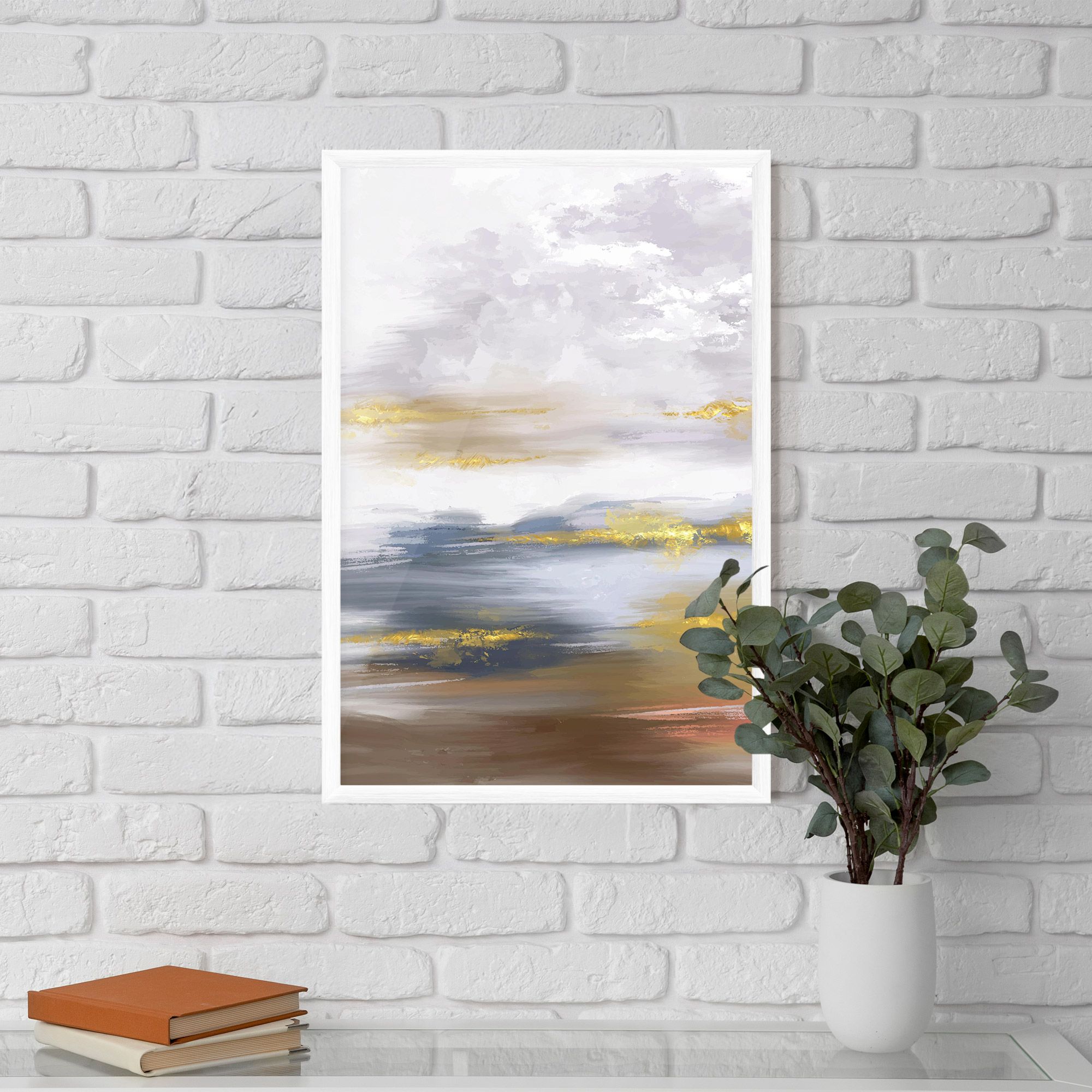 Messy Gold Art mockup 5