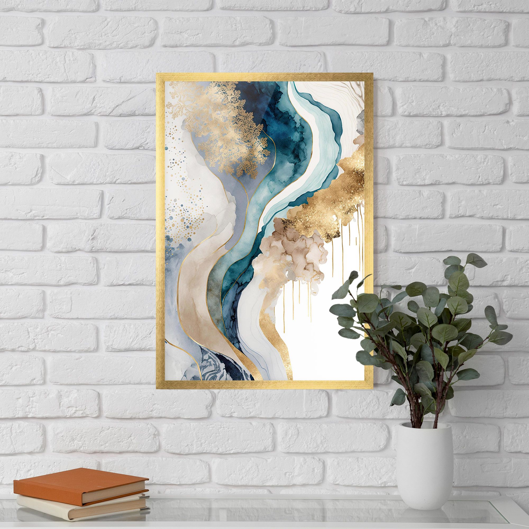 Light Blue Waves mockup 5