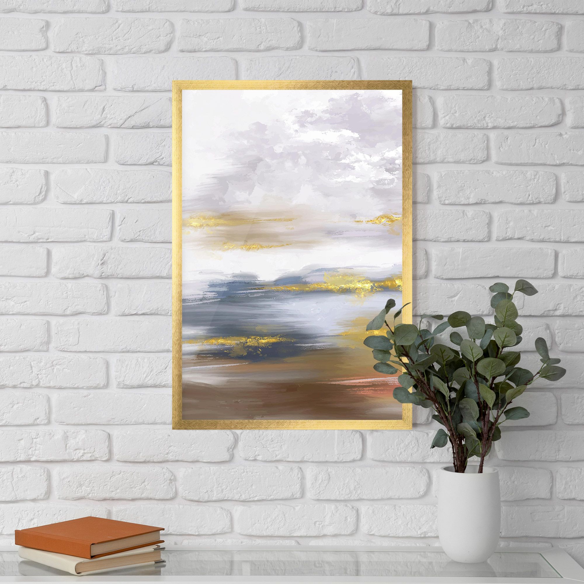 Messy Gold Art mockup 5