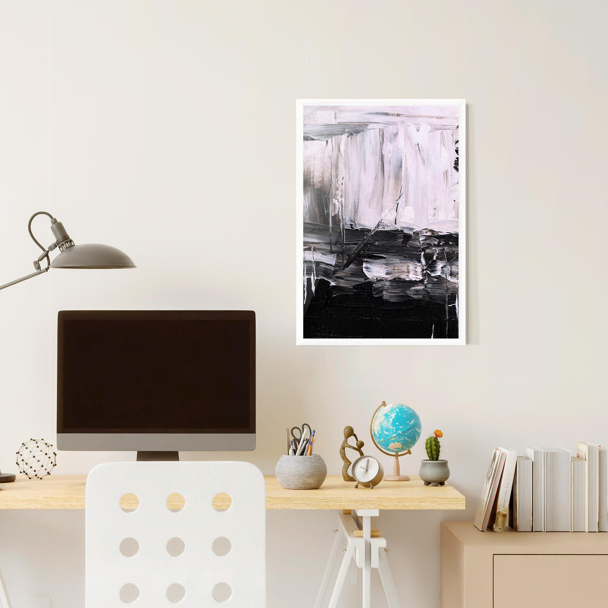 Poster Înrămat Abstract Paintings mockup 6