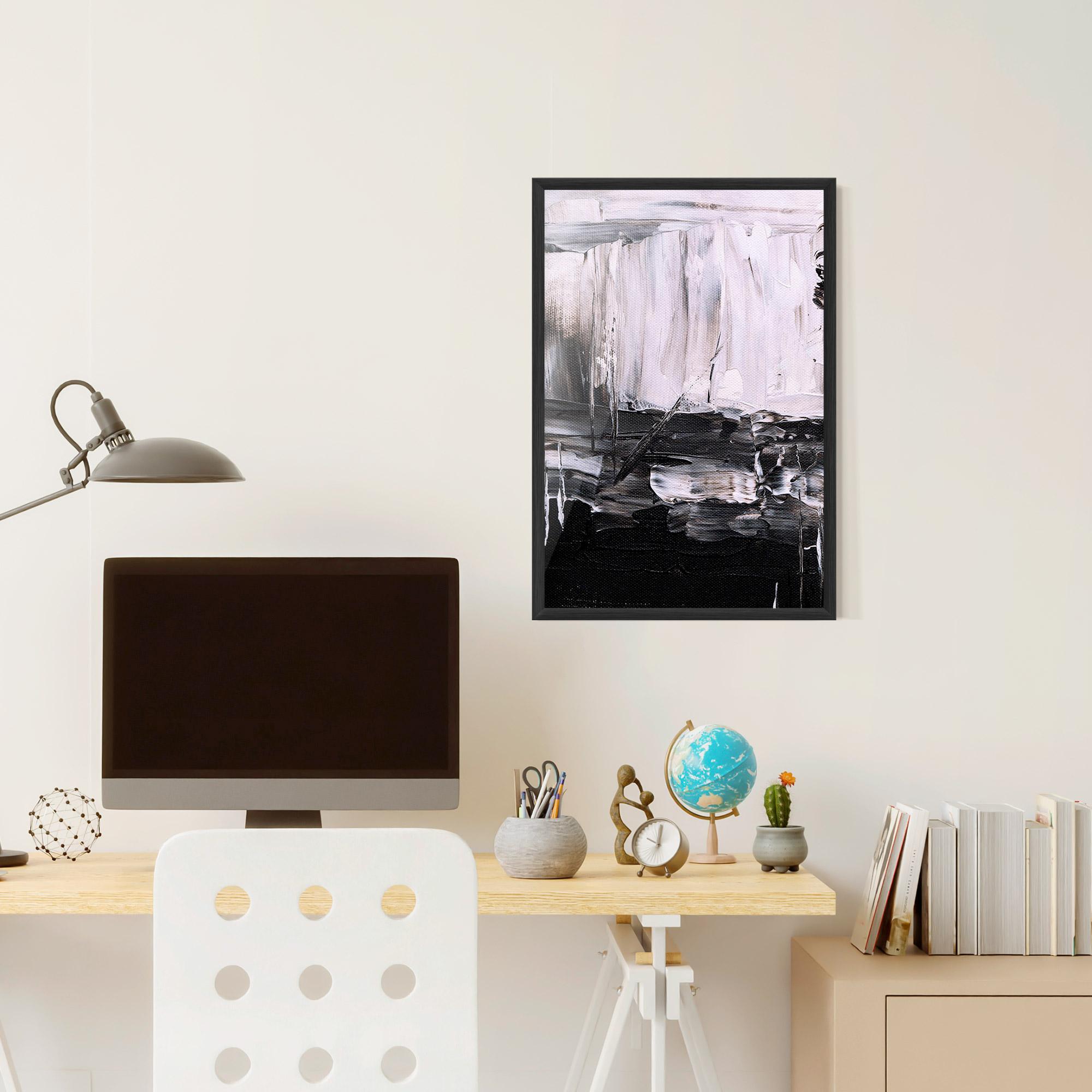 Poster Înrămat Abstract Paintings mockup 6