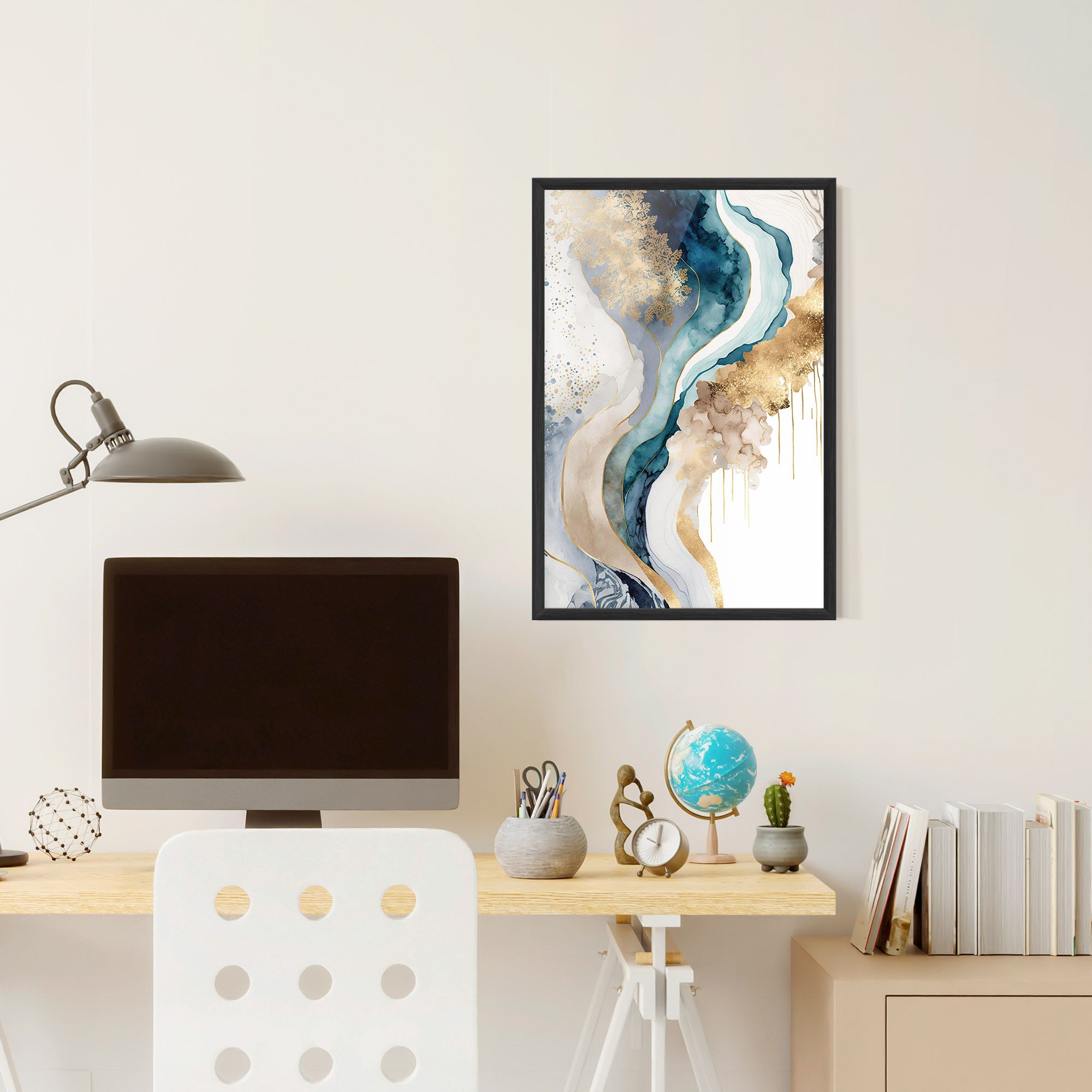 Light Blue Waves mockup 6