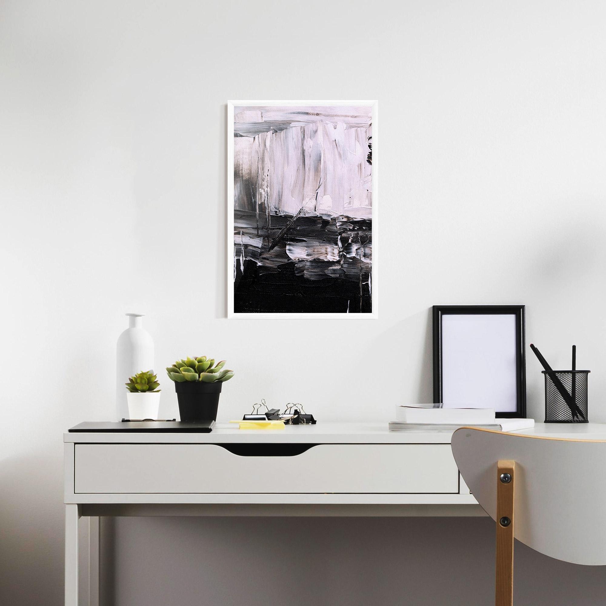 Poster Înrămat Abstract Paintings mockup 7