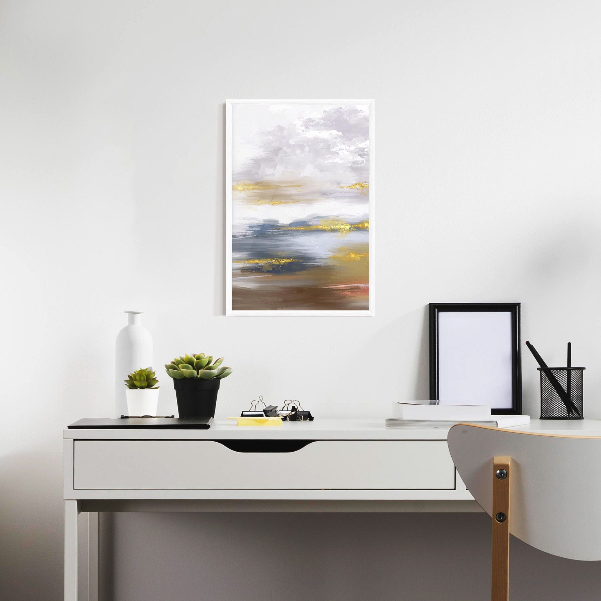 Messy Gold Art mockup 7