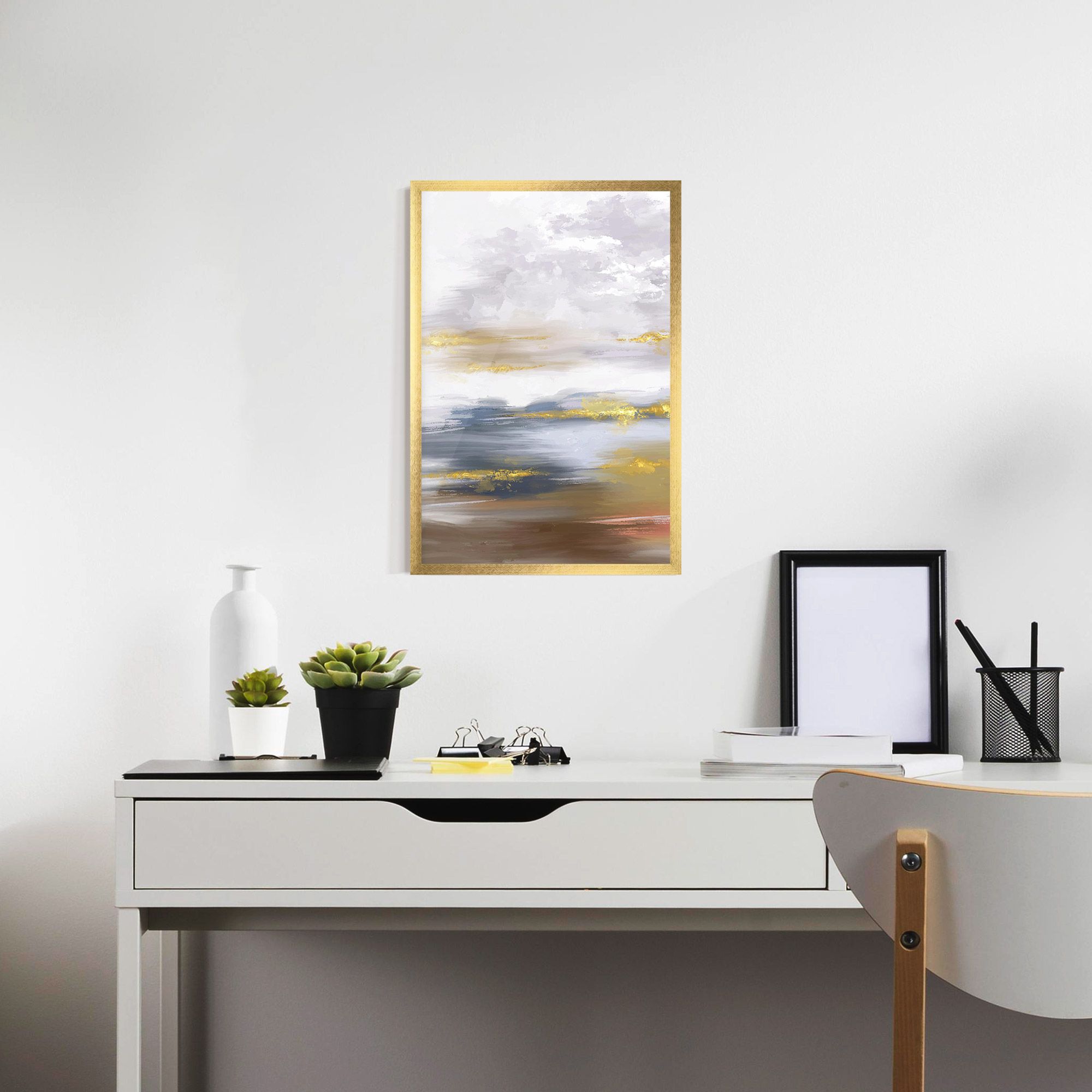 Messy Gold Art mockup 7