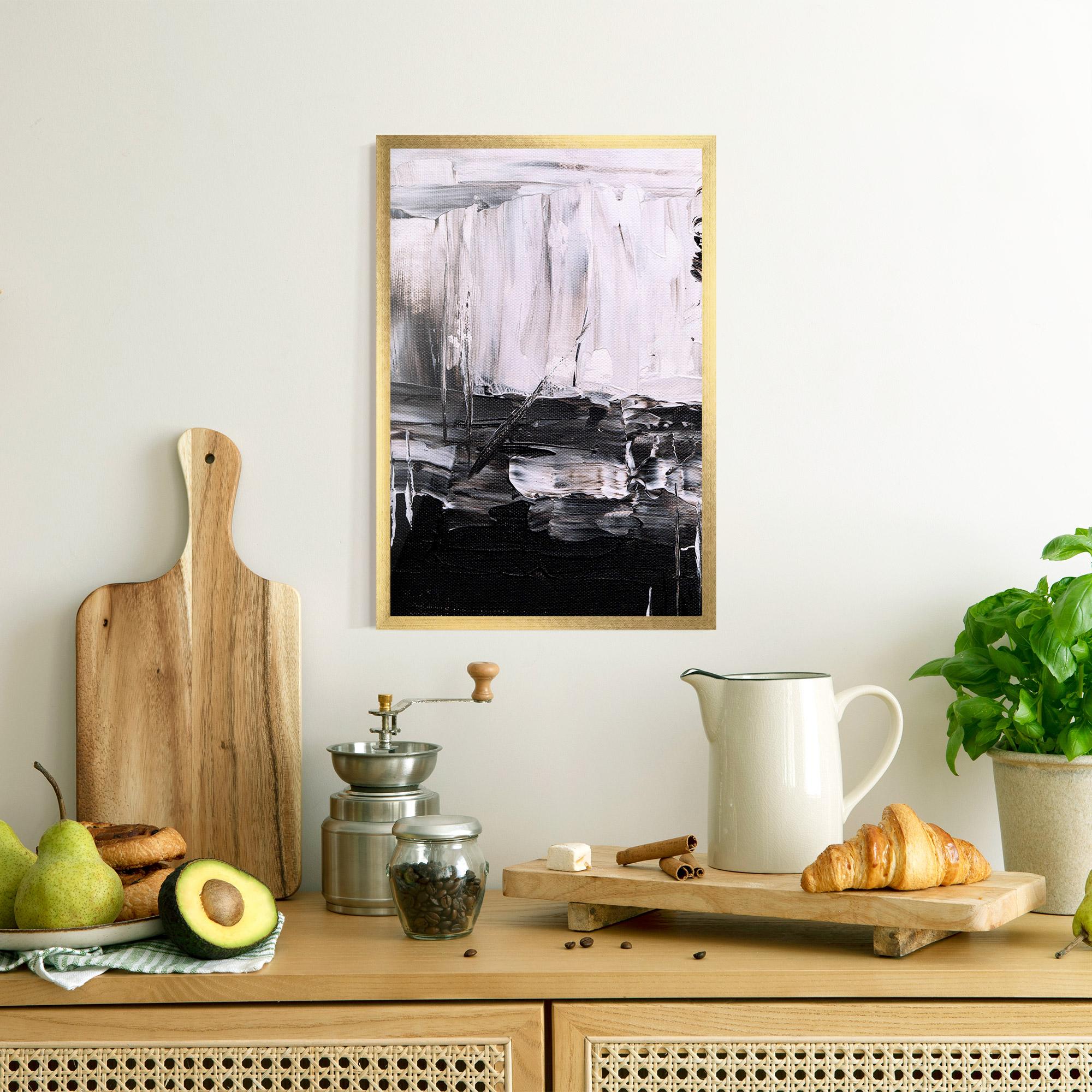 Poster Înrămat Abstract Paintings mockup 8