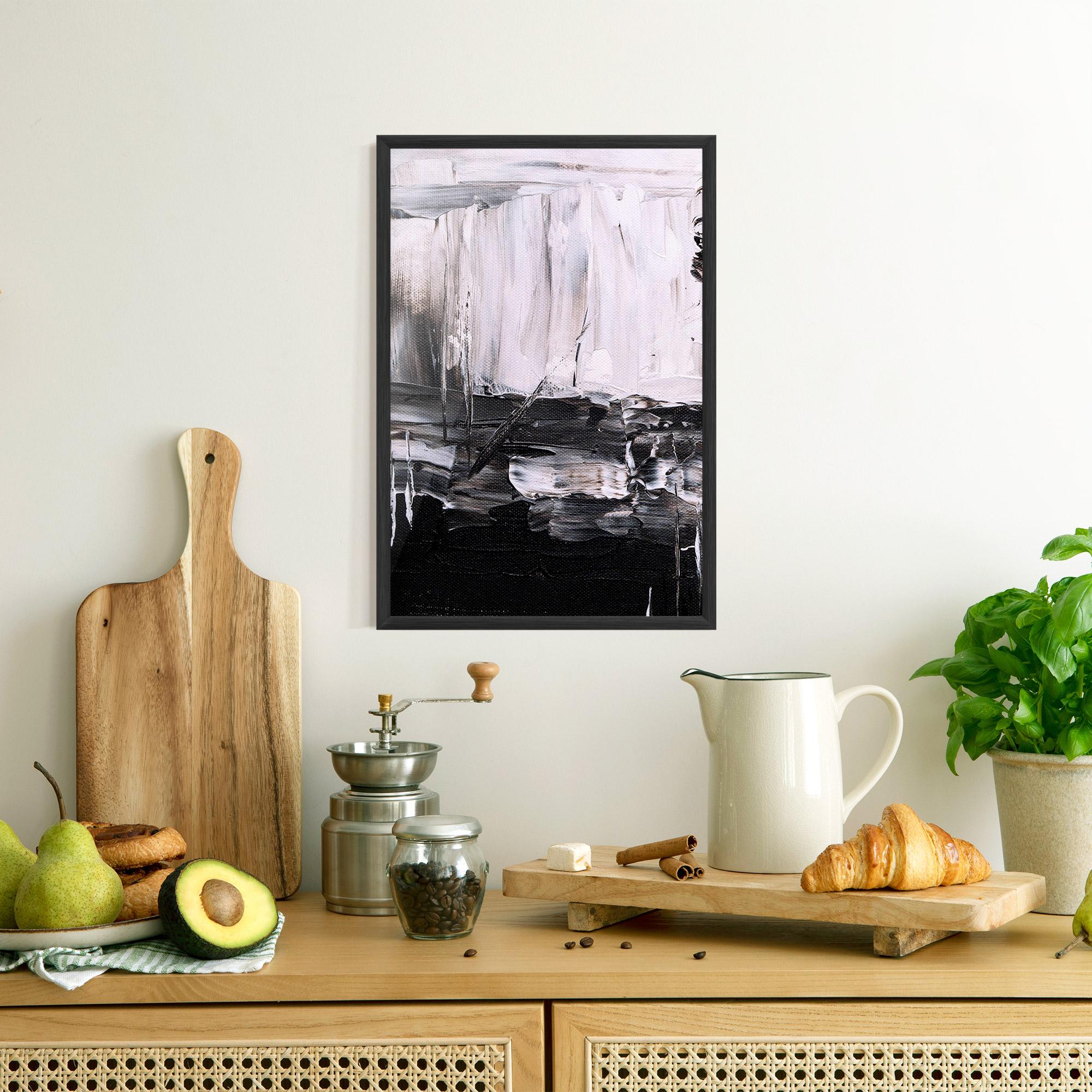 Poster Înrămat Abstract Paintings mockup 8