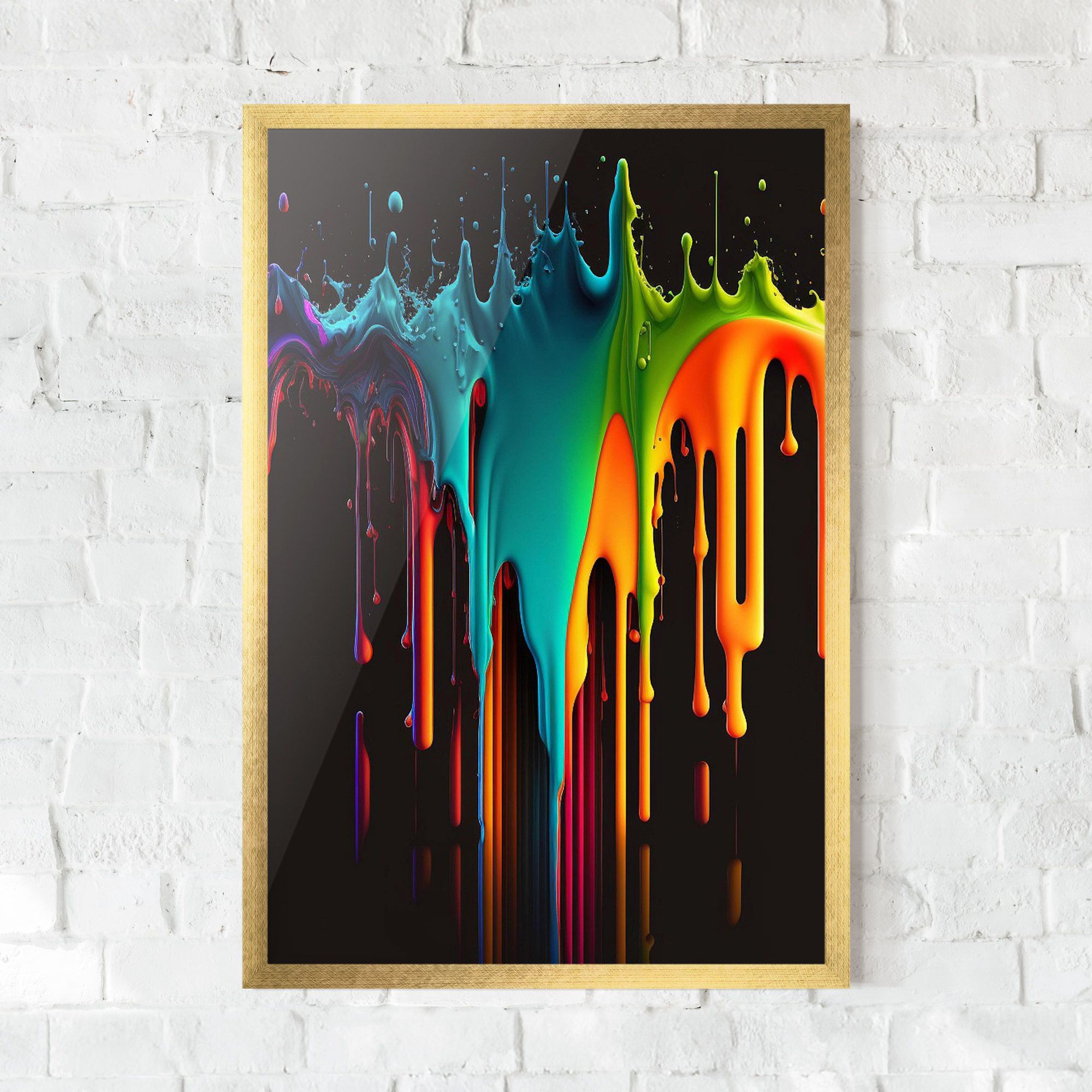 Rainbow Floating Colors mockup 0