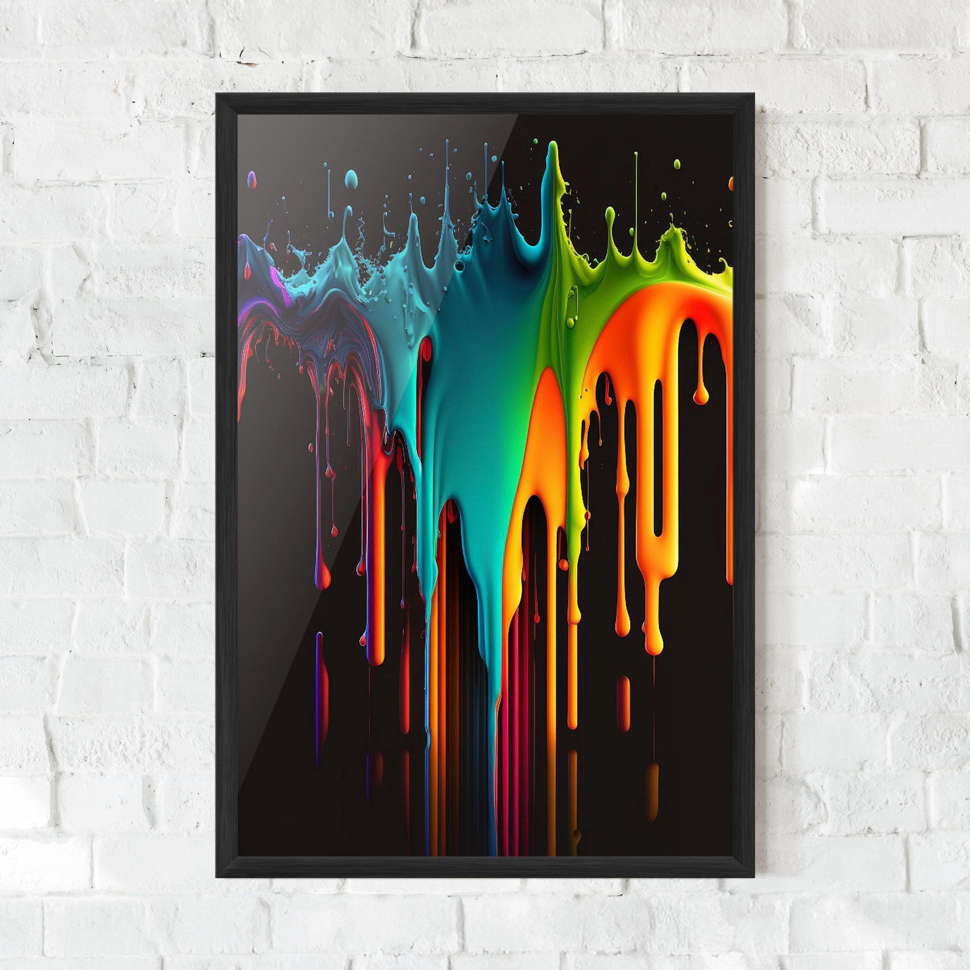 Rainbow Floating Colors mockup 0