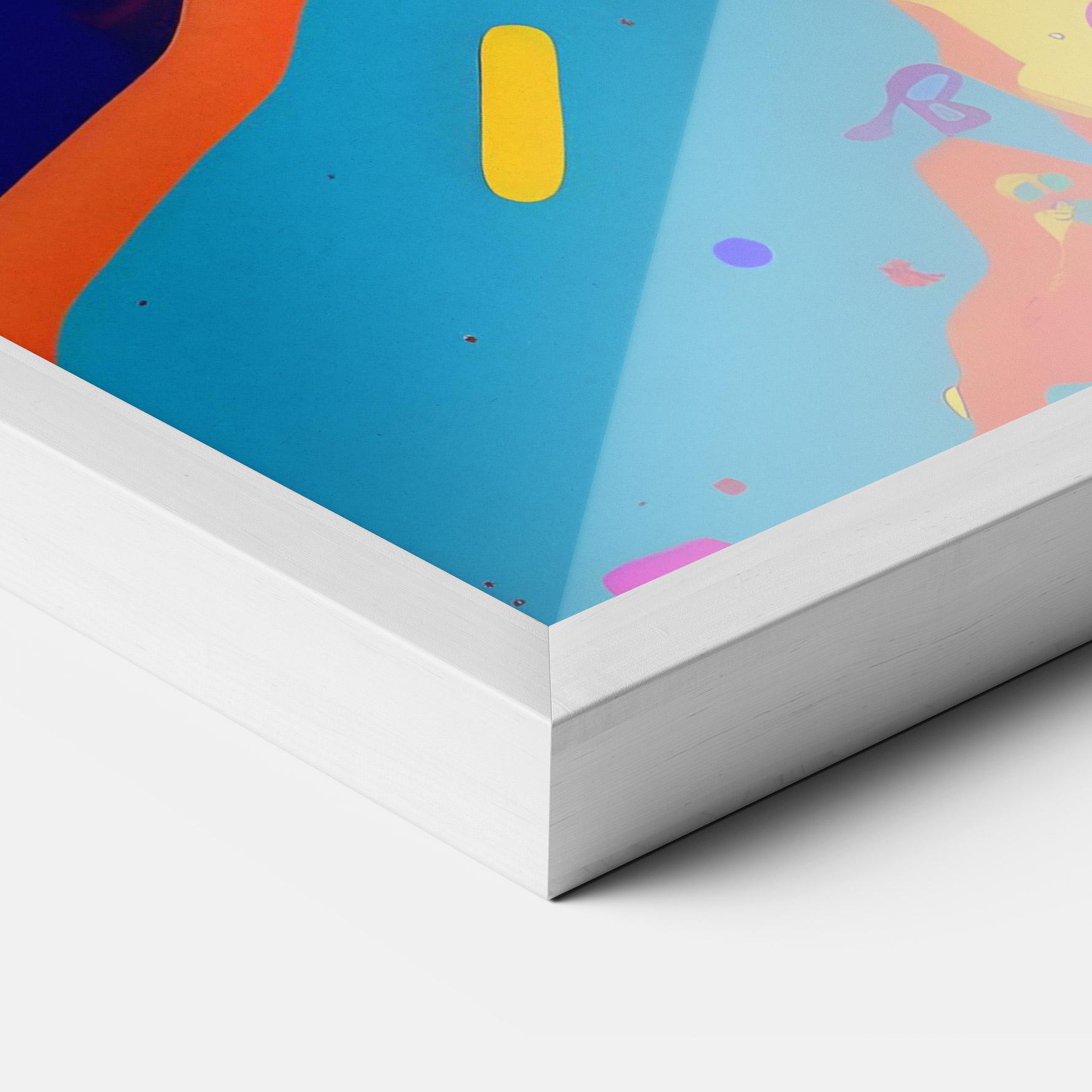 Poster Înrămat Abstract Color Work mockup 3