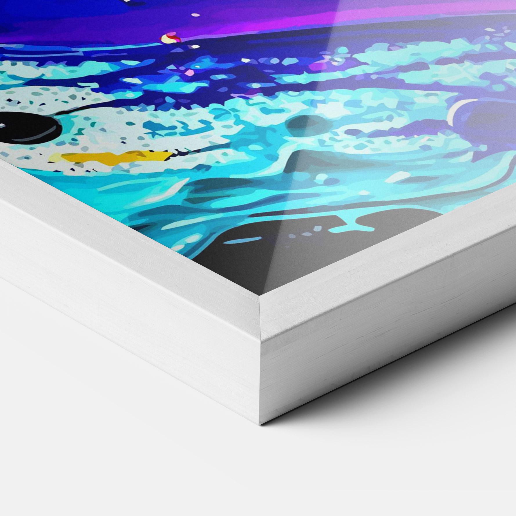 Poster Înrămat Beautiful Splash mockup 3