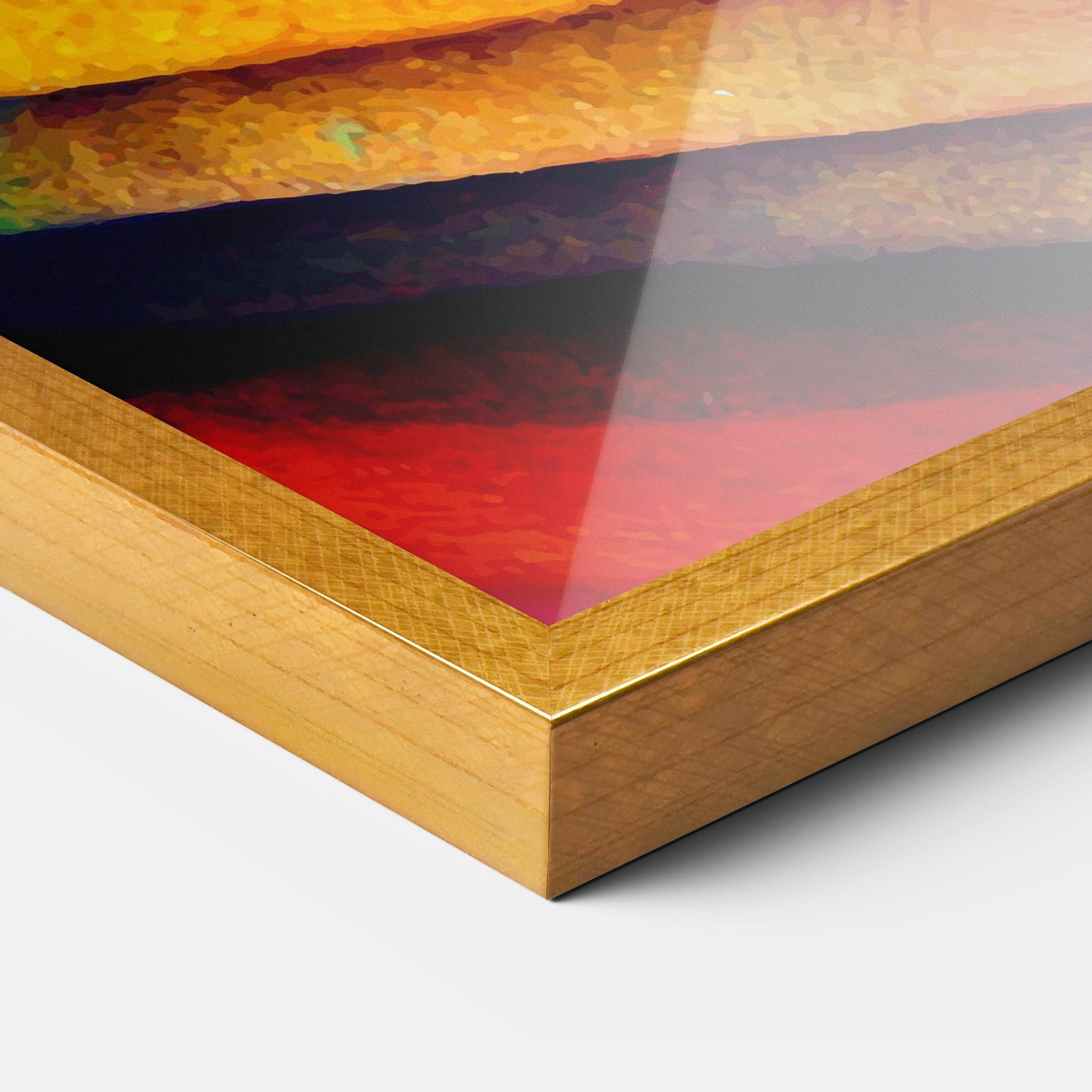 Poster Înrămat Autumn Abstract Color mockup 3