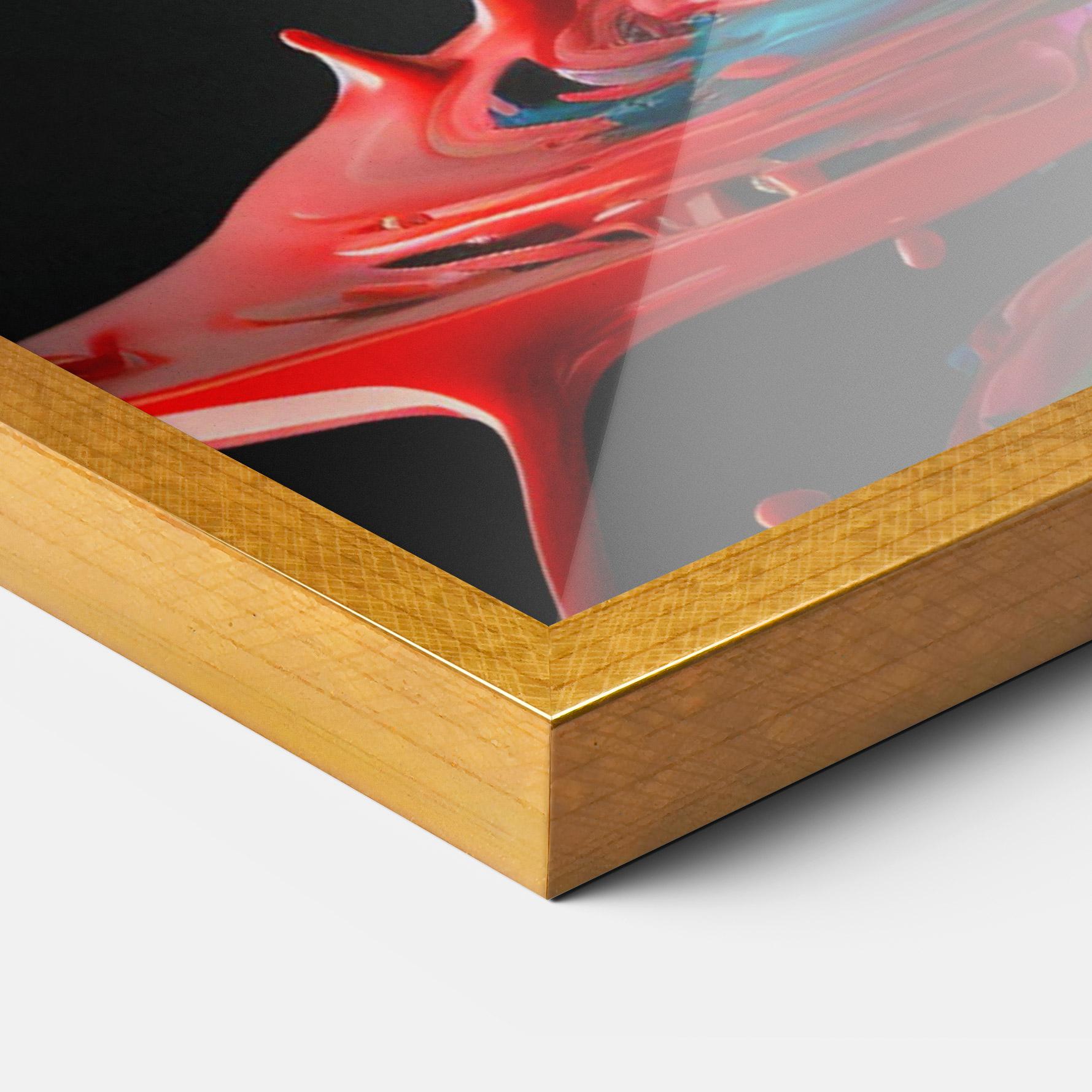 Poster Înrămat Beautiful Colorful Splash mockup 3