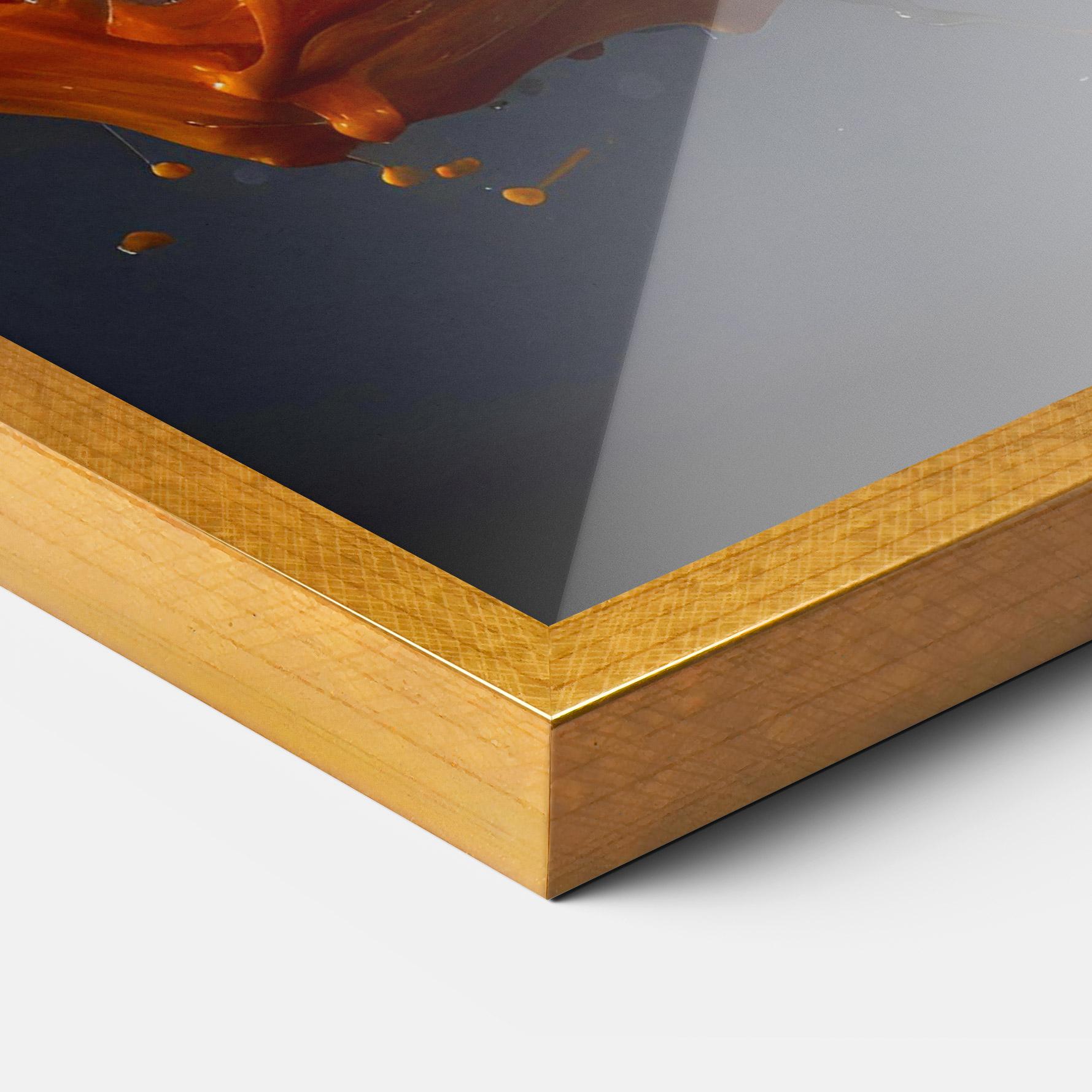 Poster Înrămat Colorful Splash Floating mockup 3