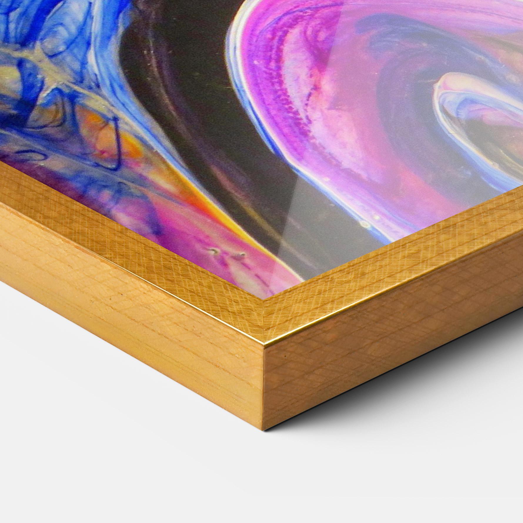 Poster Înrămat Colourful Abstract Shades mockup 3