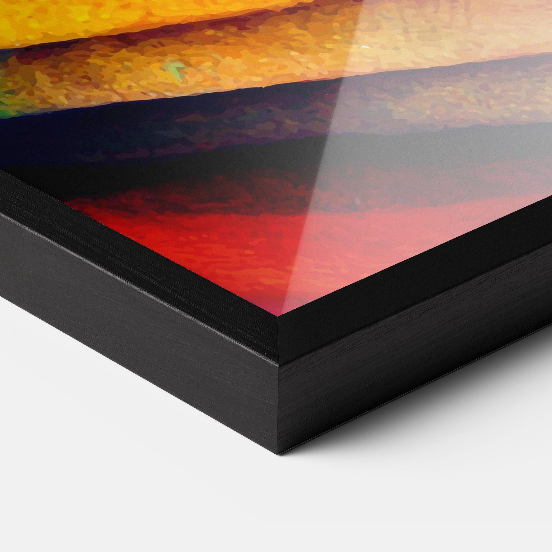 Poster Înrămat Autumn Abstract Color mockup 3