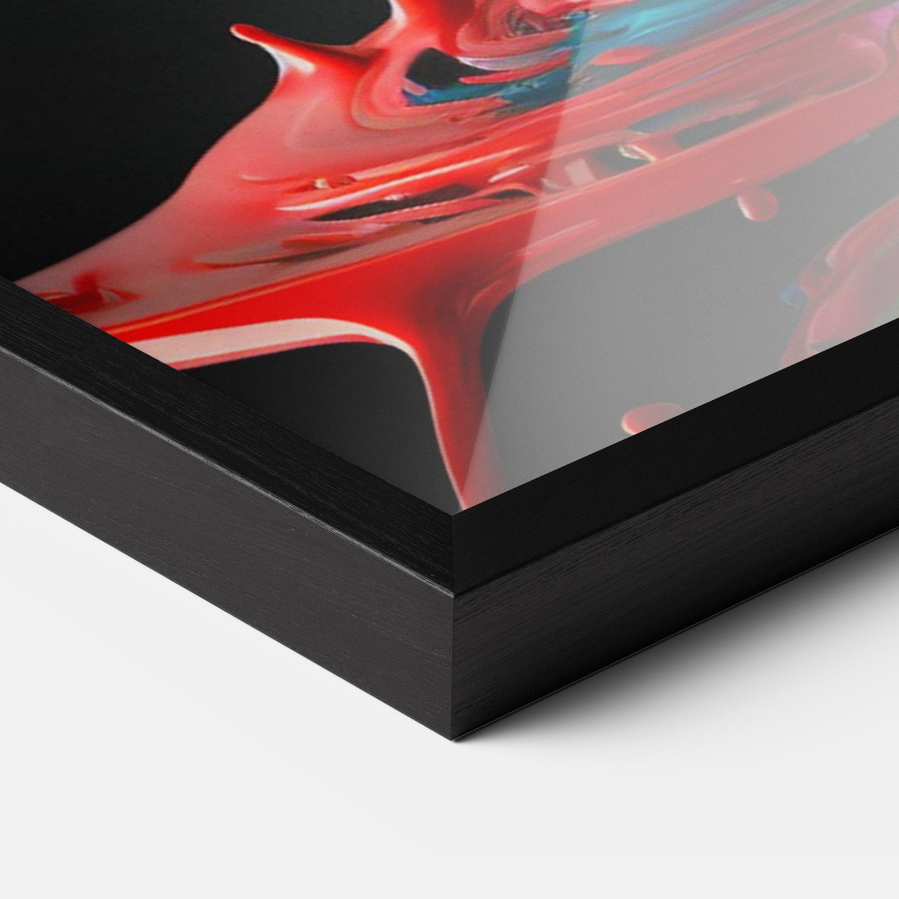 Poster Înrămat Beautiful Colorful Splash mockup 3