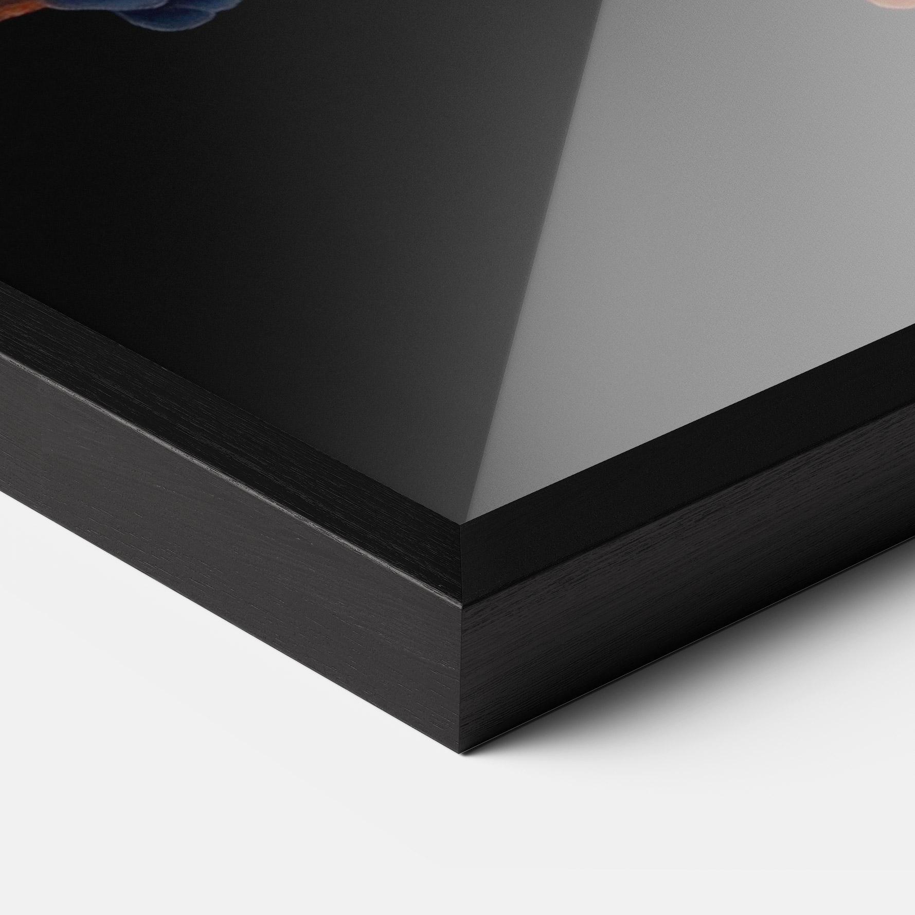 Poster Înrămat Colorful Cloud Liquid mockup 3