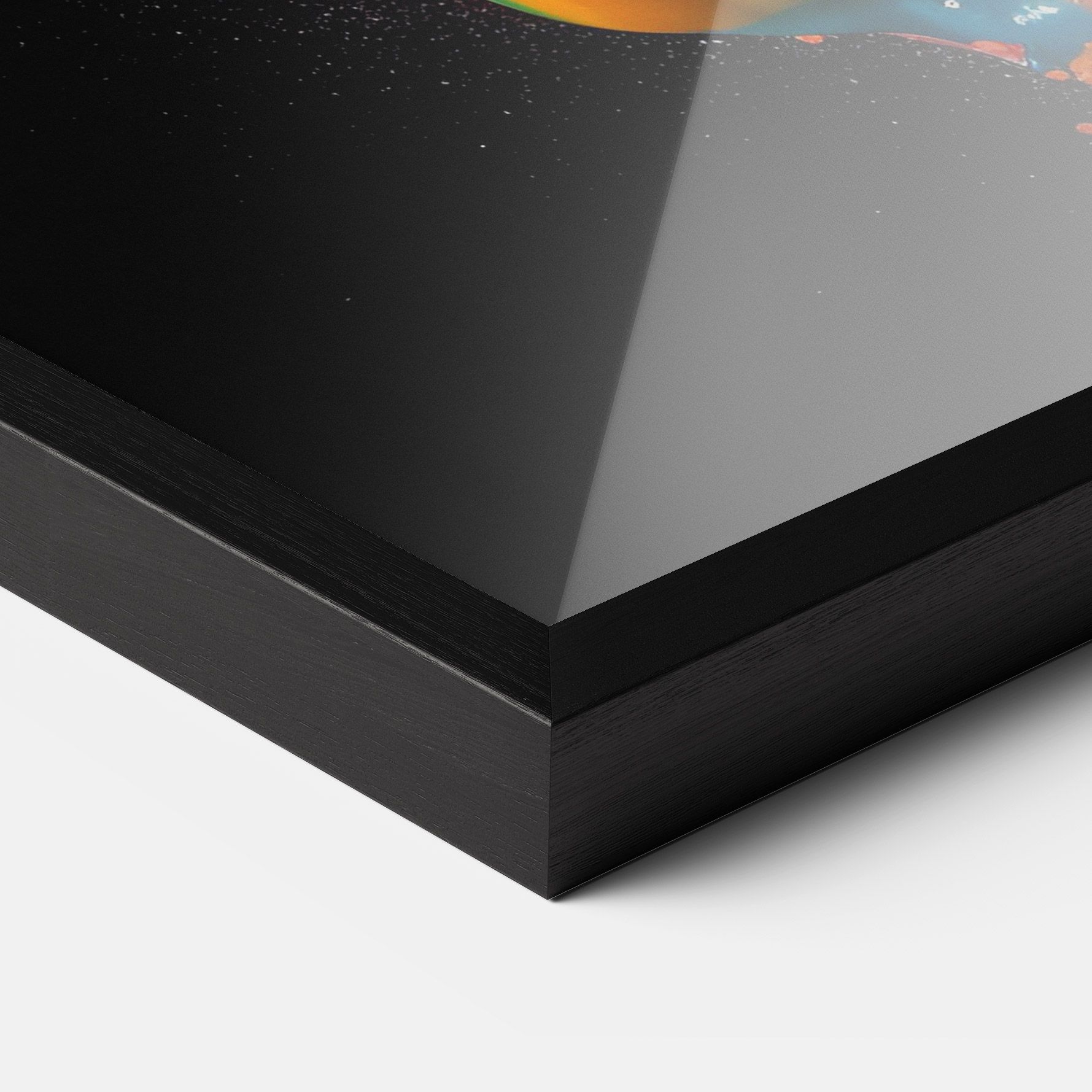 Colorful Paint Dropped mockup 3