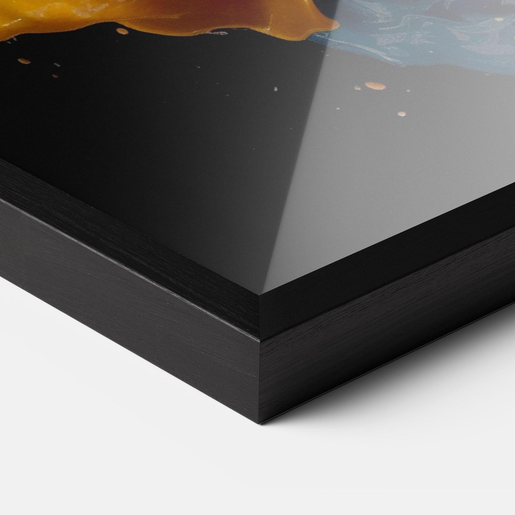 Poster Înrămat Colors Splashing mockup 3