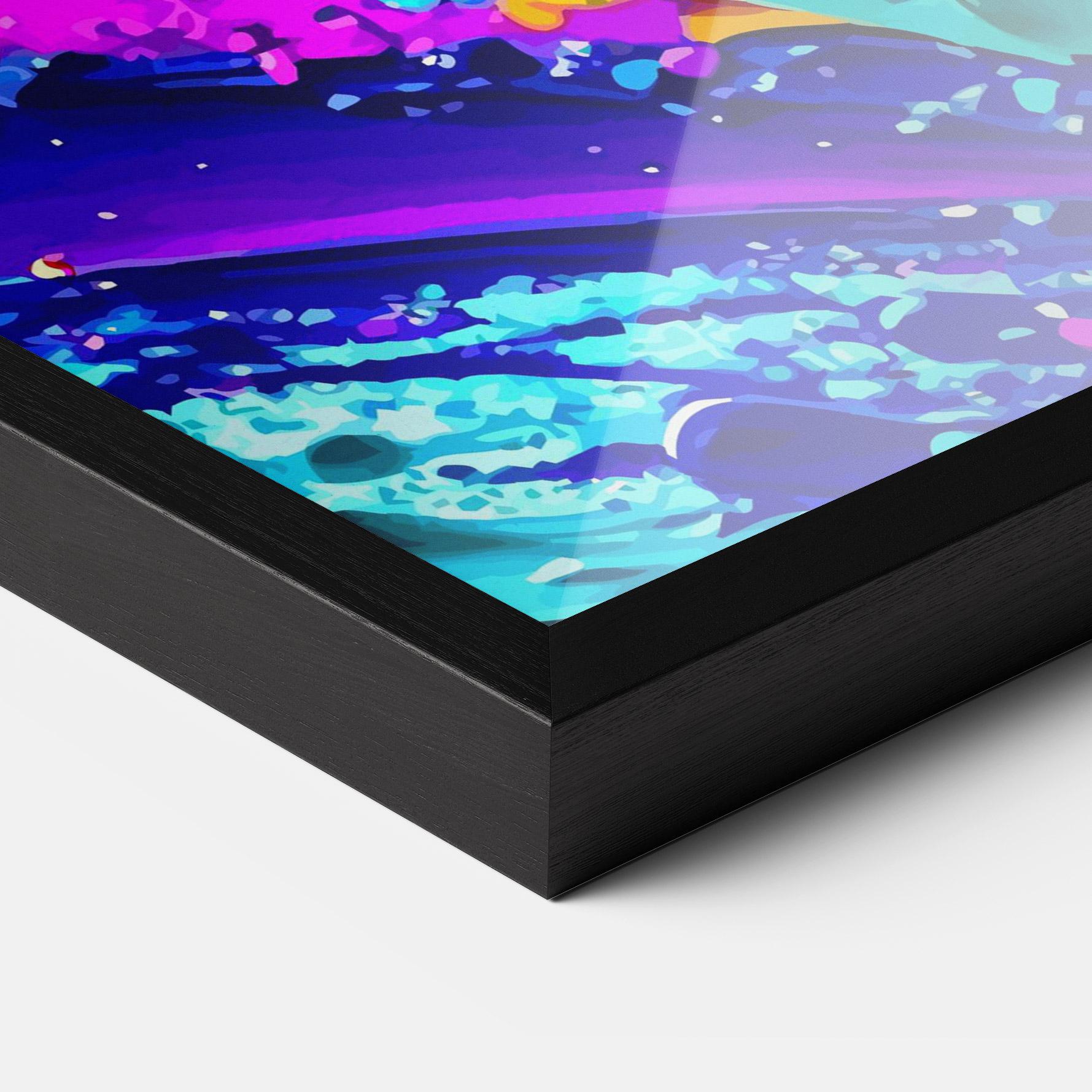 Poster Înrămat Pretty Splash mockup 3