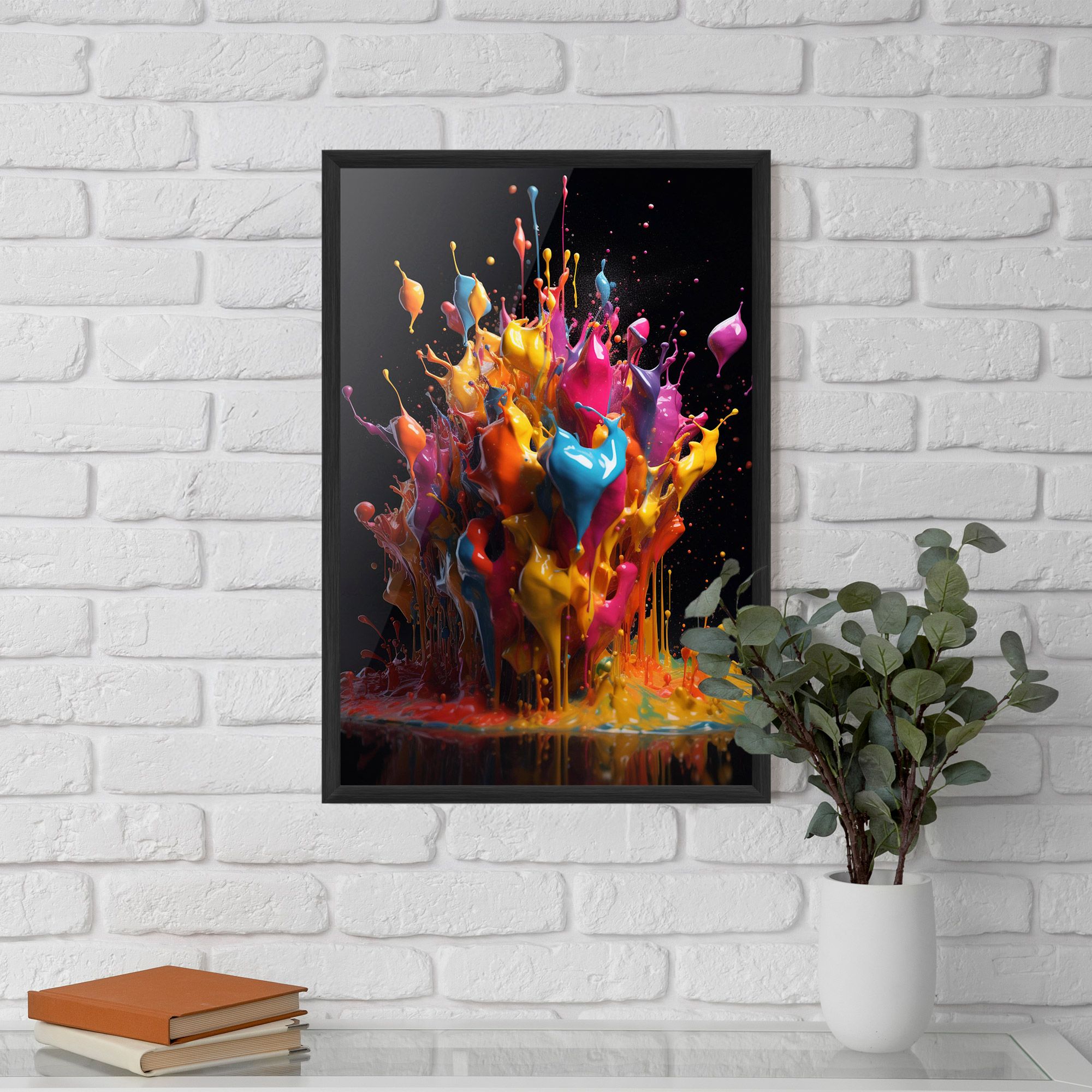 Liquid Splashing mockup 5