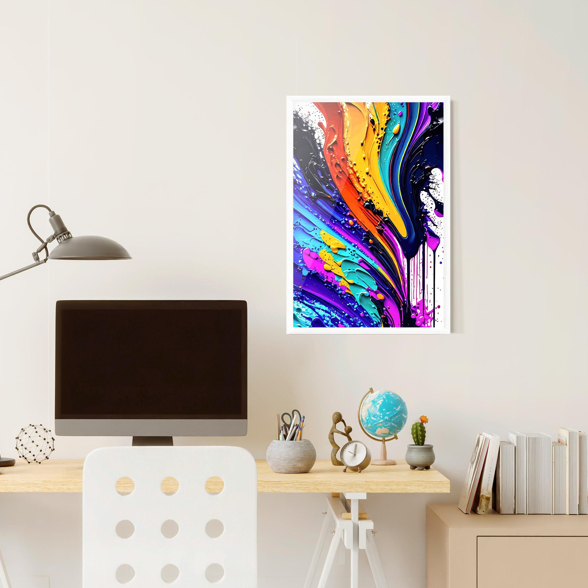 Poster Înrămat Pretty Splash mockup 6