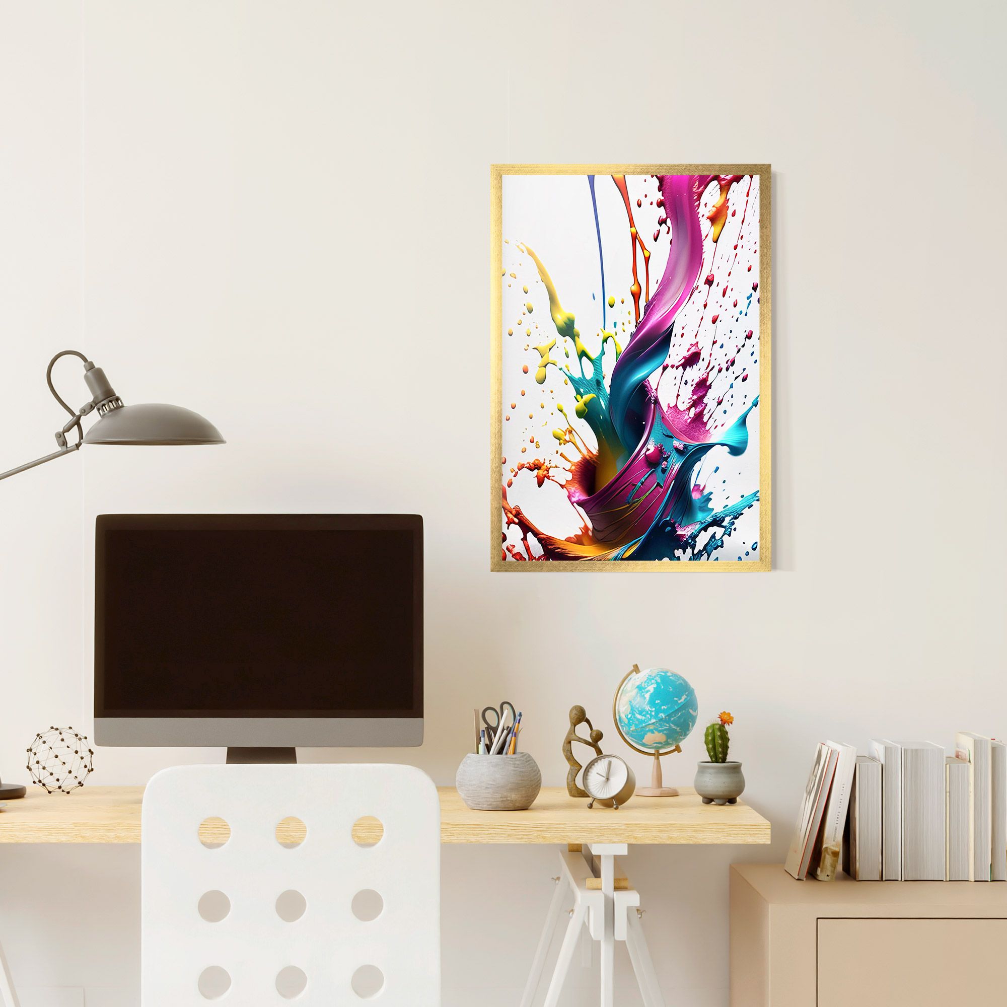 Purple Blue Splash mockup 6