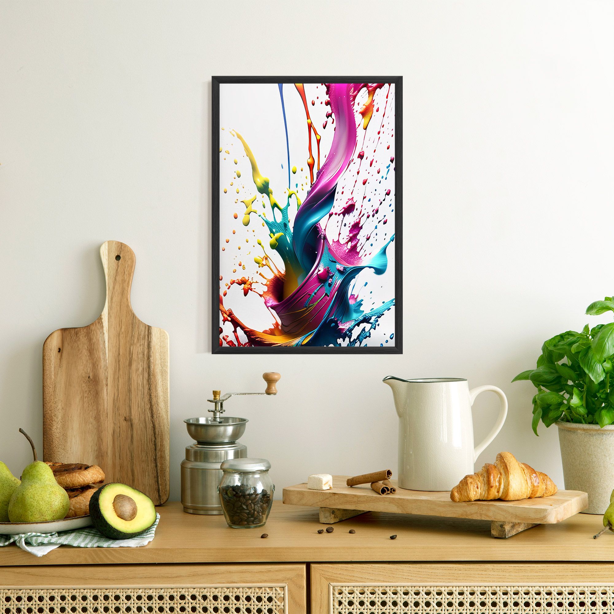 Purple Blue Splash mockup 8