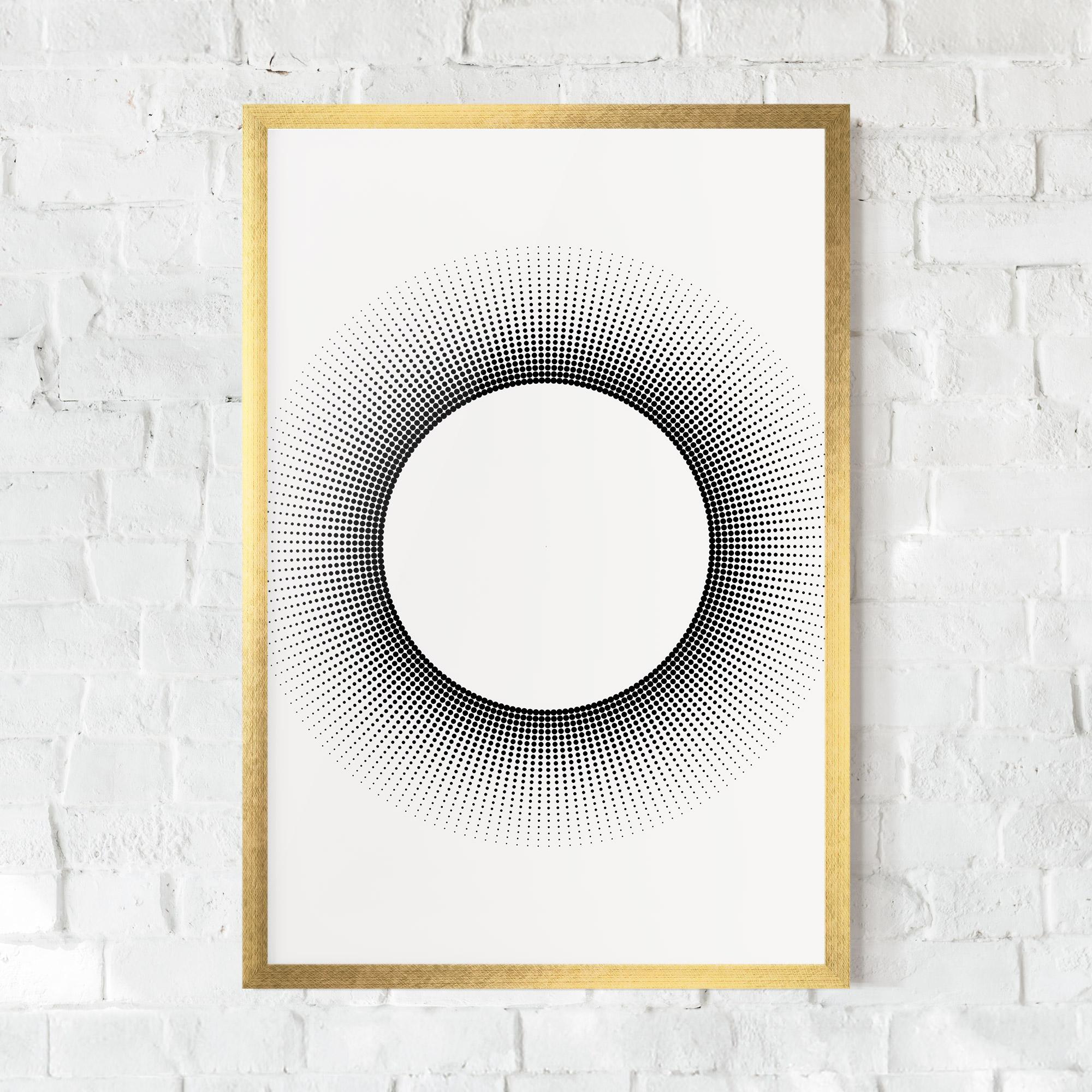 Poster Înrămat White Center mockup 0